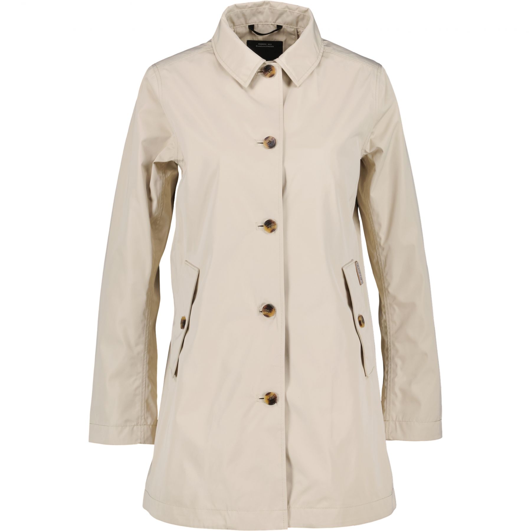 Didriksons Vivianne, regnfrakke, dame, clay beige