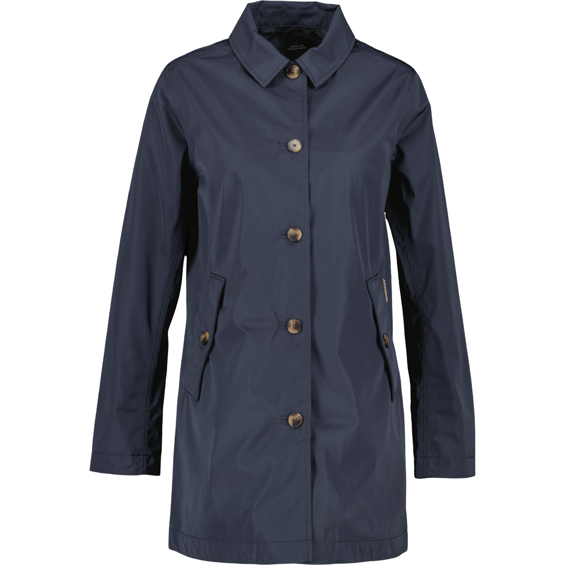 Didriksons Vivianne, regnfrakke, dame, dark night blue