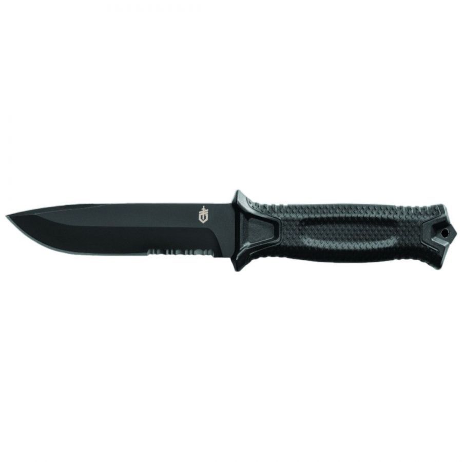 Gerber Strongarm Fixed, Serrated, Black, Gb - Kniv
