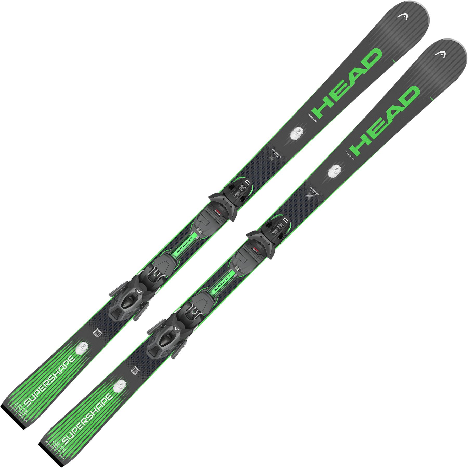 Carving Ski Head Supershape e-Magnum SW + PRD 12 GW (163cm - Grøn)
