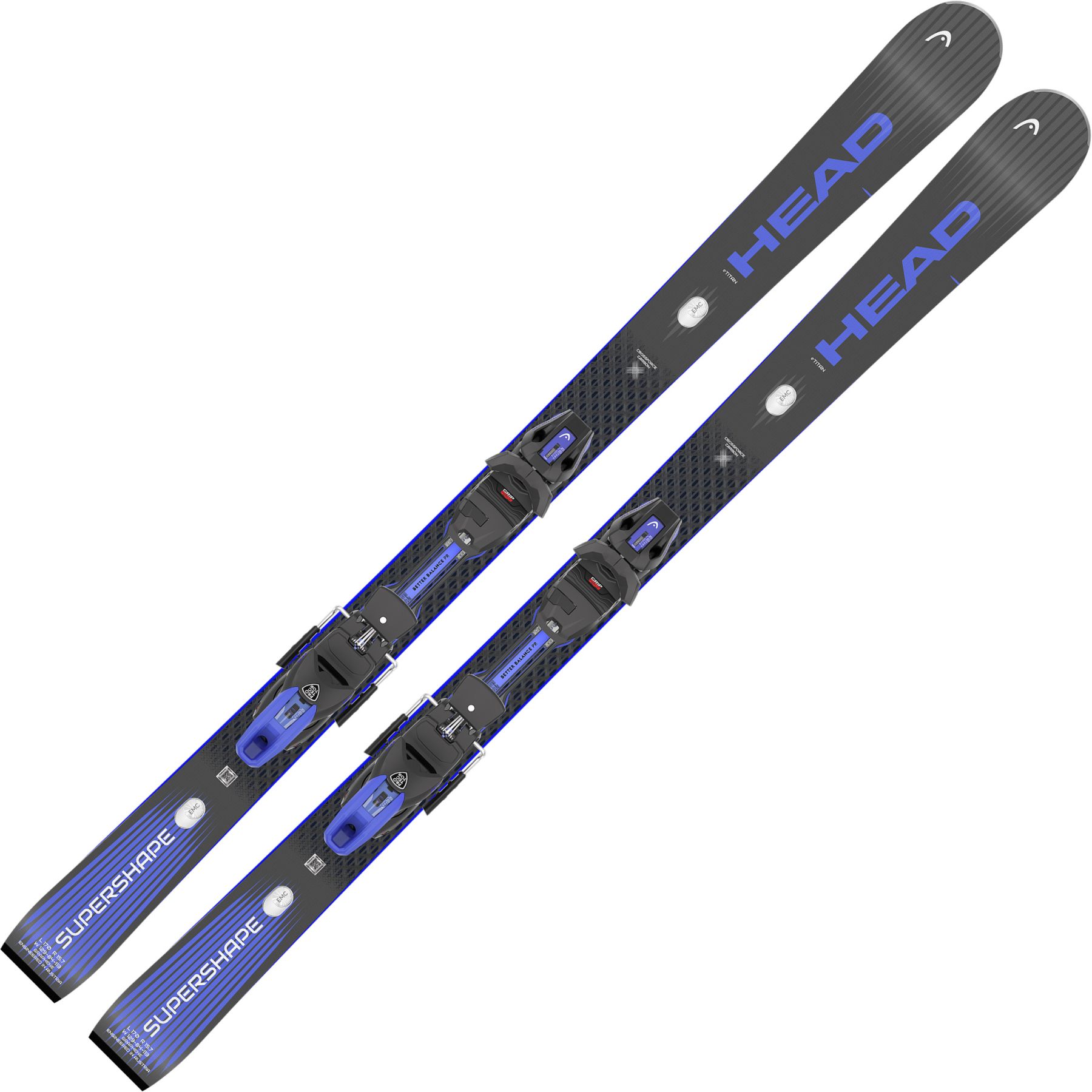Carving Ski Head Supershape e-Titan SW + PRD 12 GW (163cm - Sort)