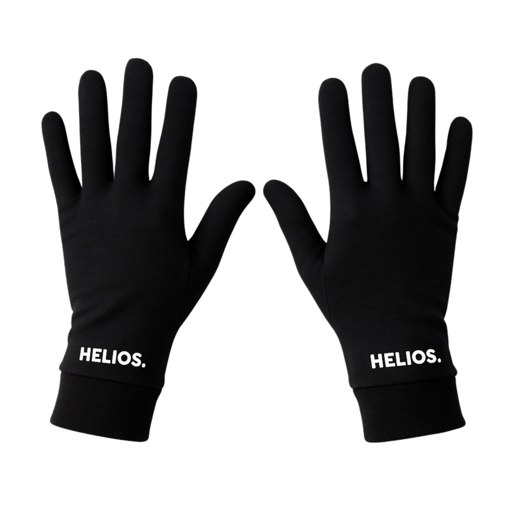 Helios Merino Glove, liner, sort