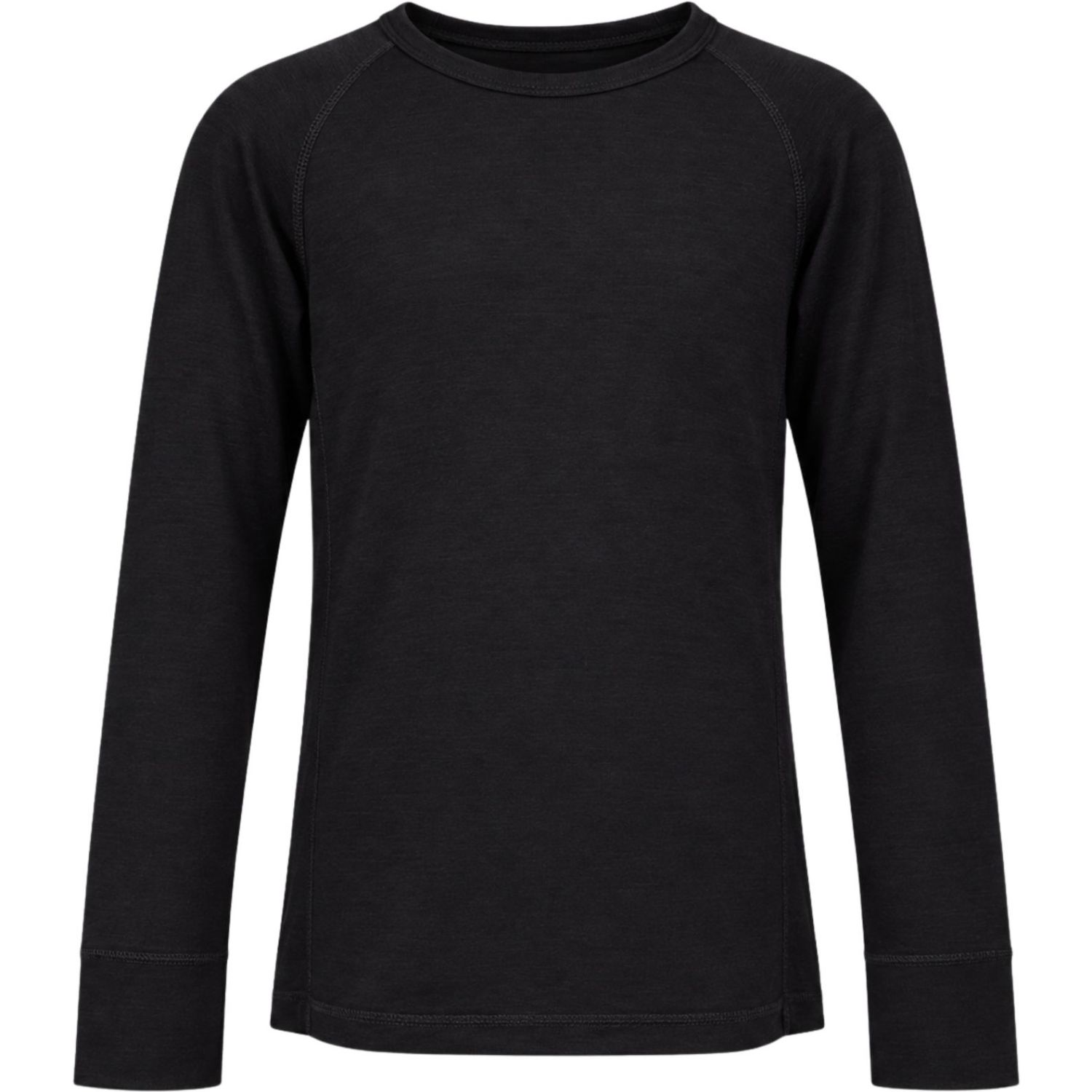 Helios Merino One, skiundertrøje, junior, sort