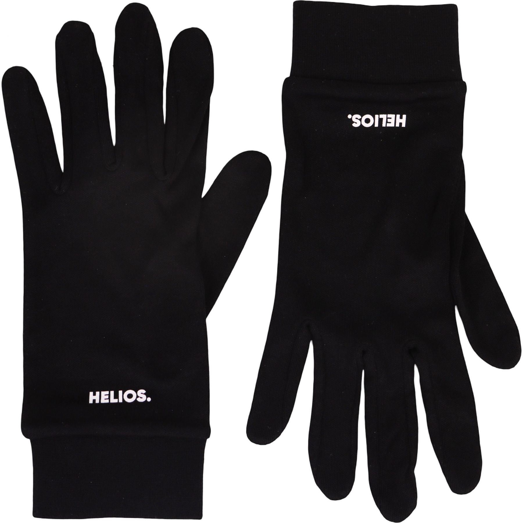 Helios Silk Glove, liner, sort