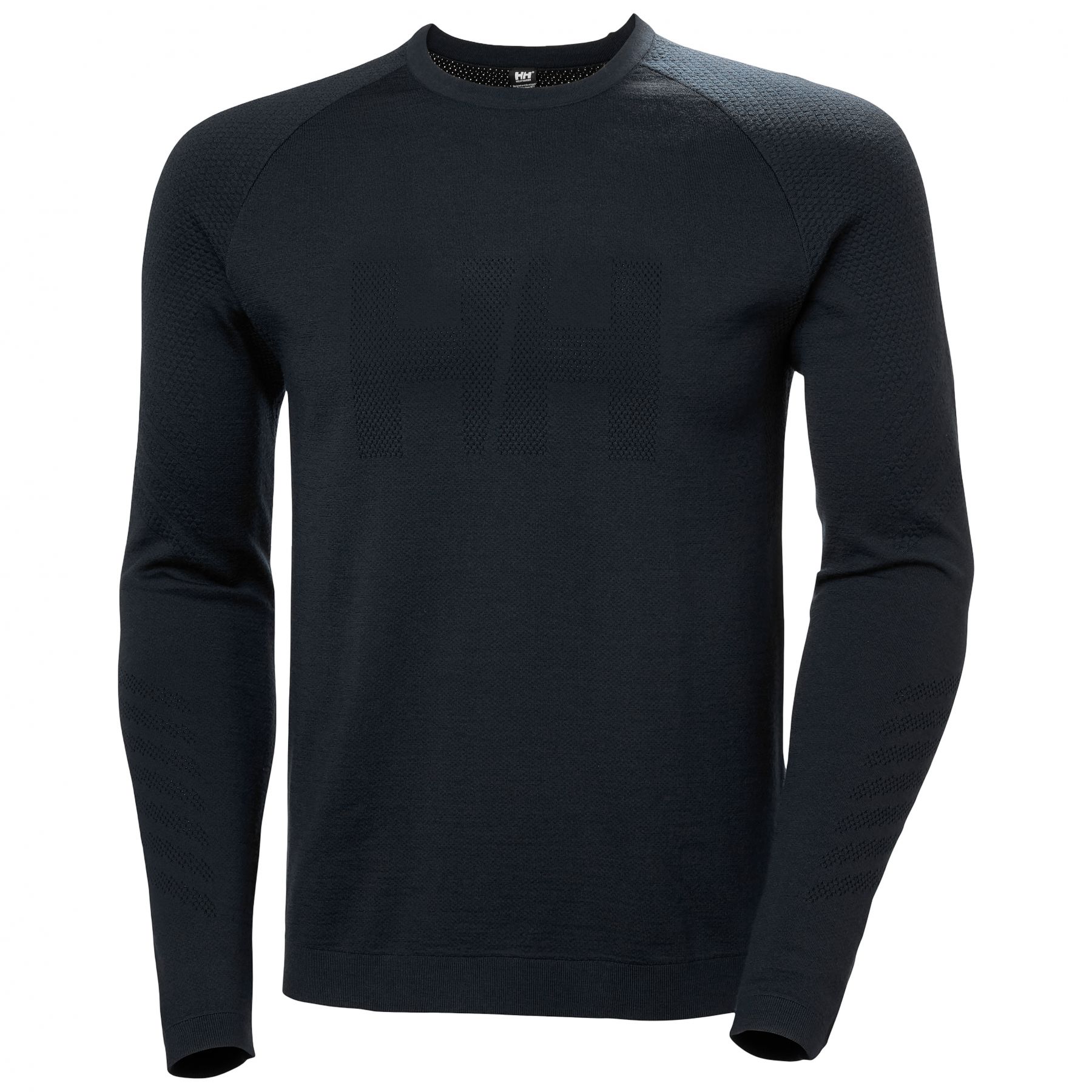 Helly Hansen Lifa Merino Knitevo Crew, herre, sort