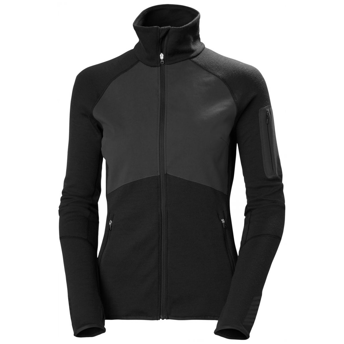Helly Hansen Lifa Merino Midlayer Dame - Sort