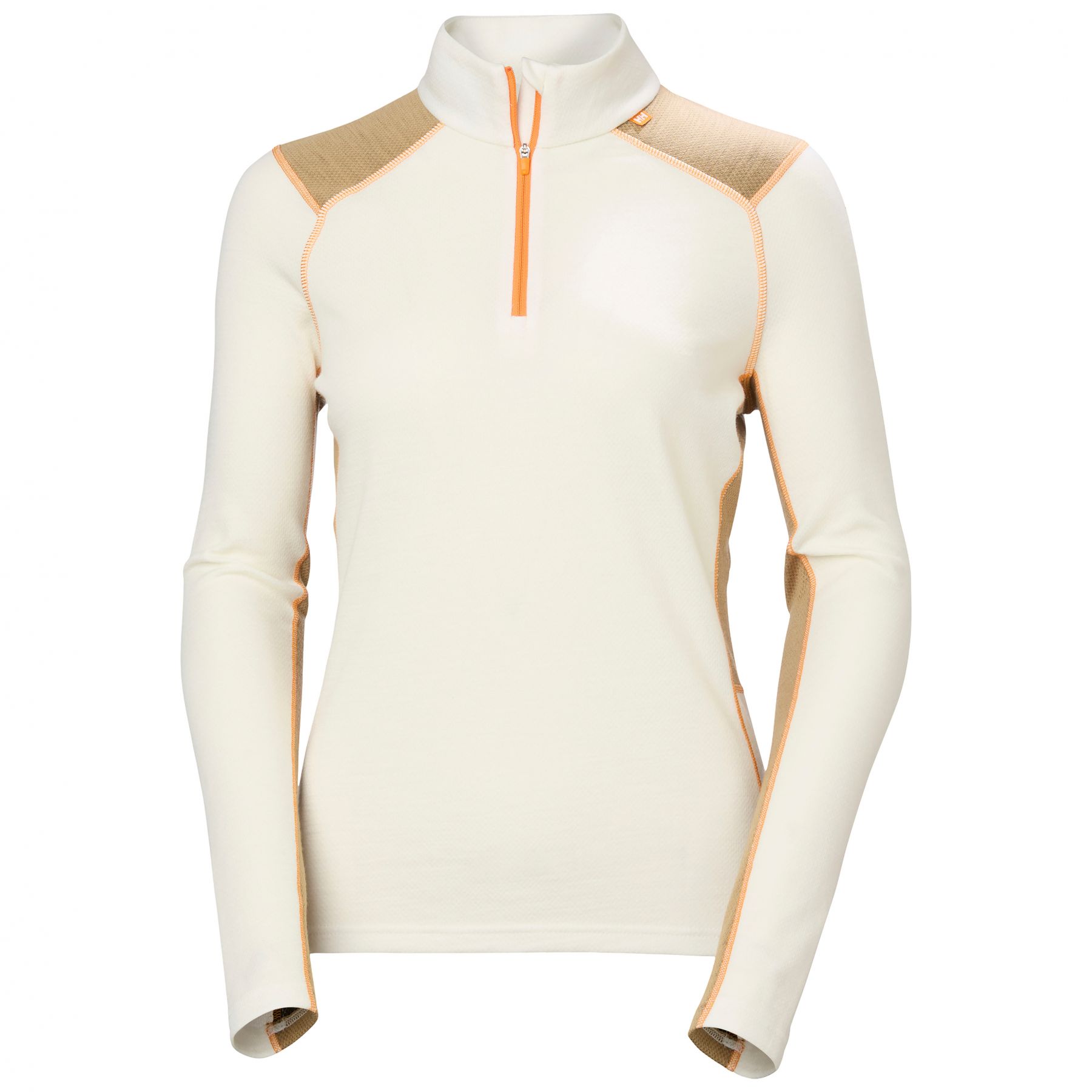 Helly Hansen Lifa Merino Midweight 1/2 Zip, dame, hvid