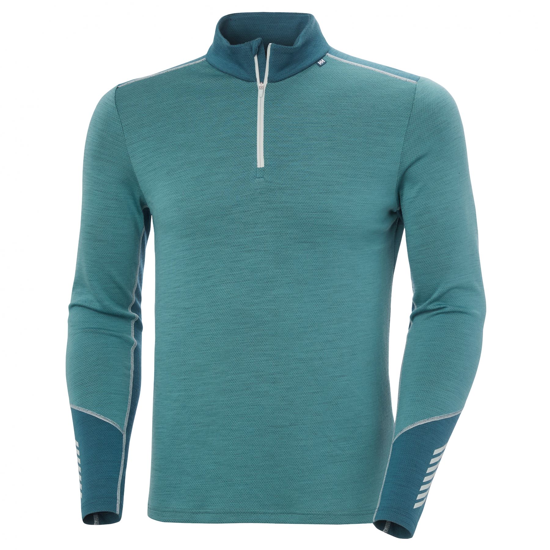 Helly Hansen Lifa Merino Midweight 1/2 Zip, herre, grøn
