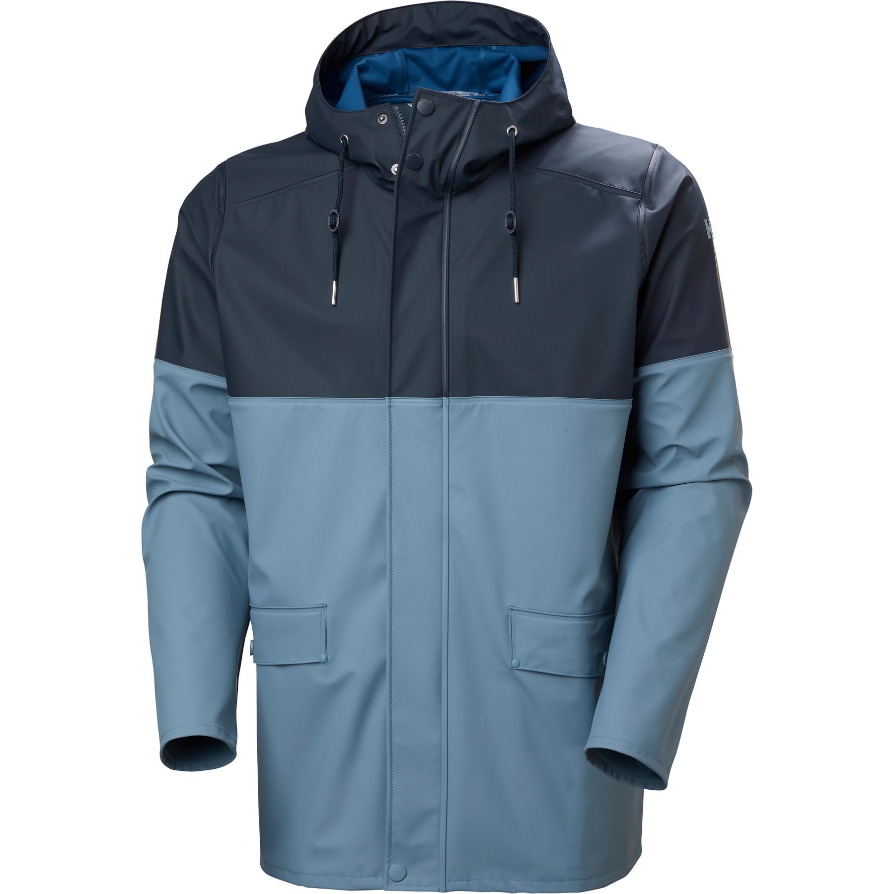 Helly Hansen Moss Block, regnfrakke, herre, blå
