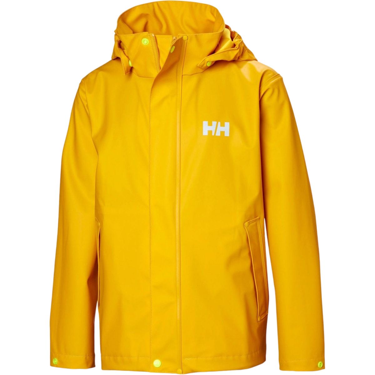 Helly Hansen Moss, regnjakke, junior, gul