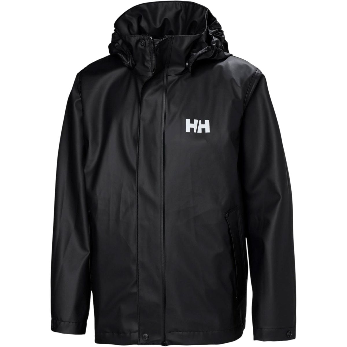 Helly Hansen Moss, regnjakke, junior, sort