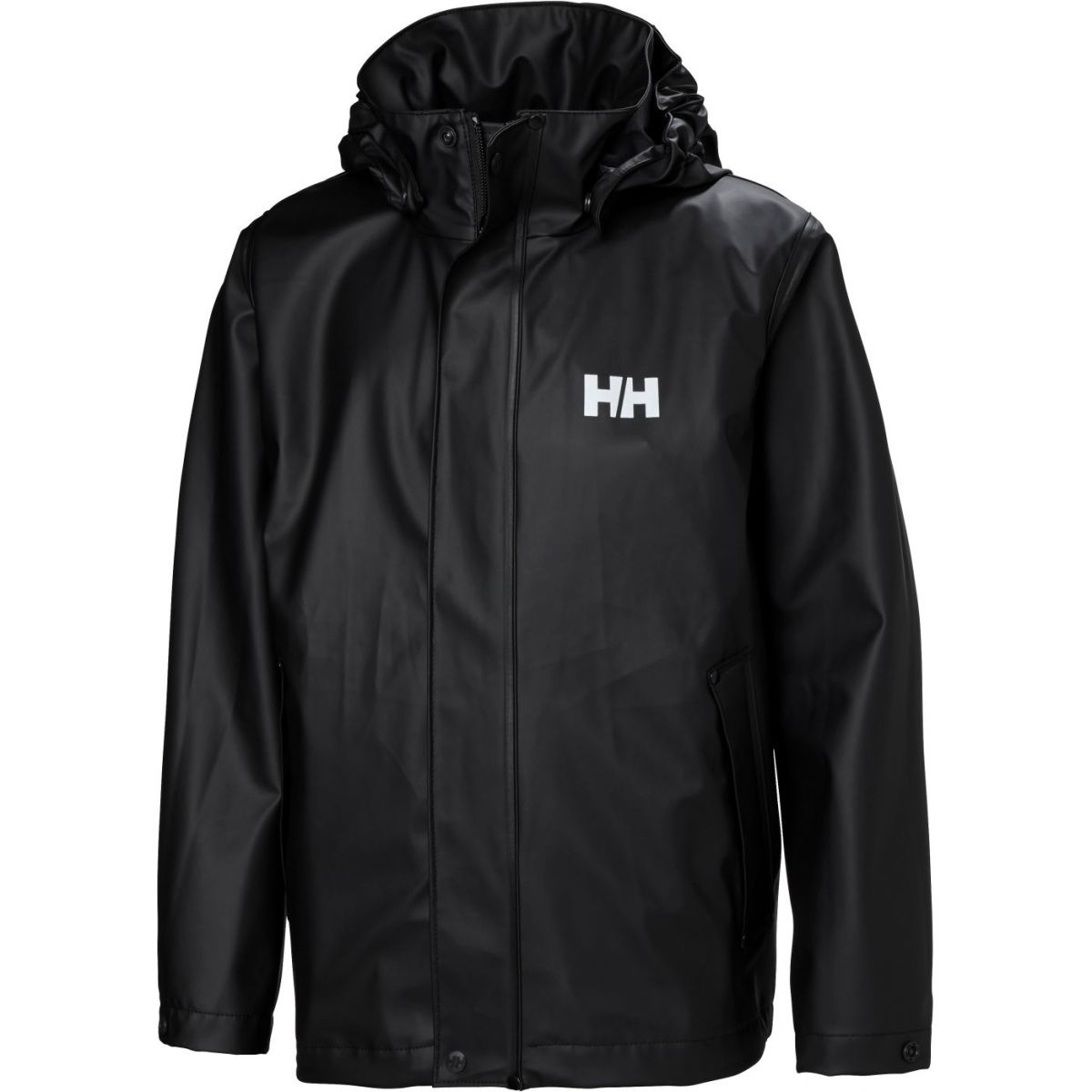 Helly Hansen Moss regnjakke, junior, sort