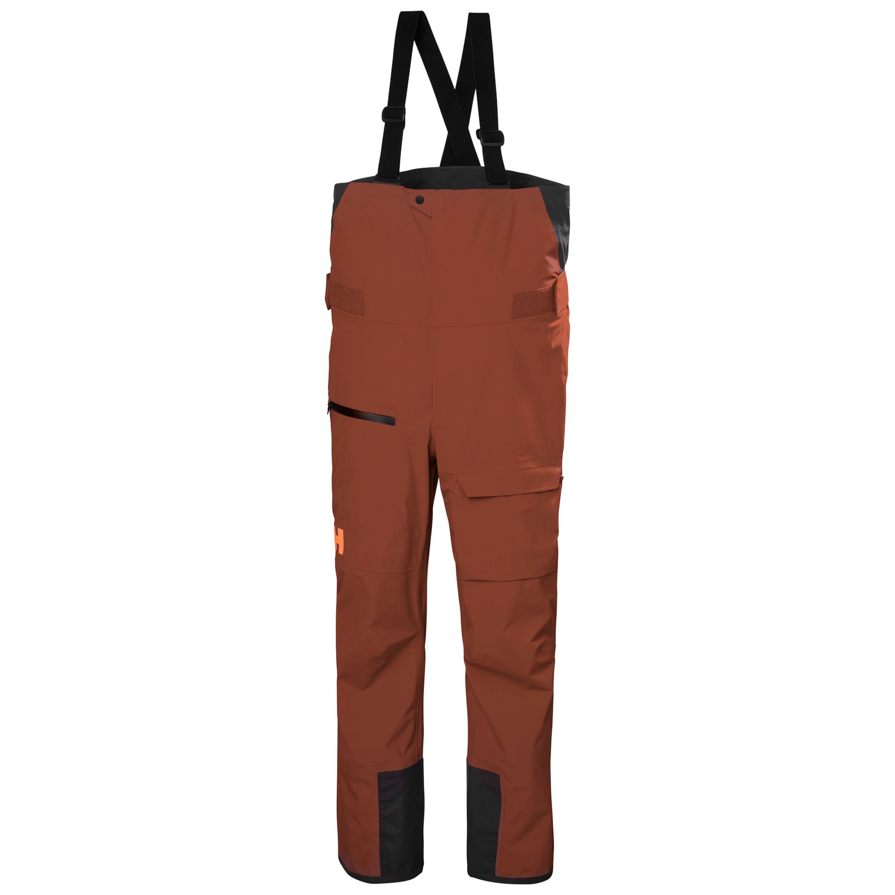Helly Hansen Sogn Bib 2.0, skibukser, herre, brun
