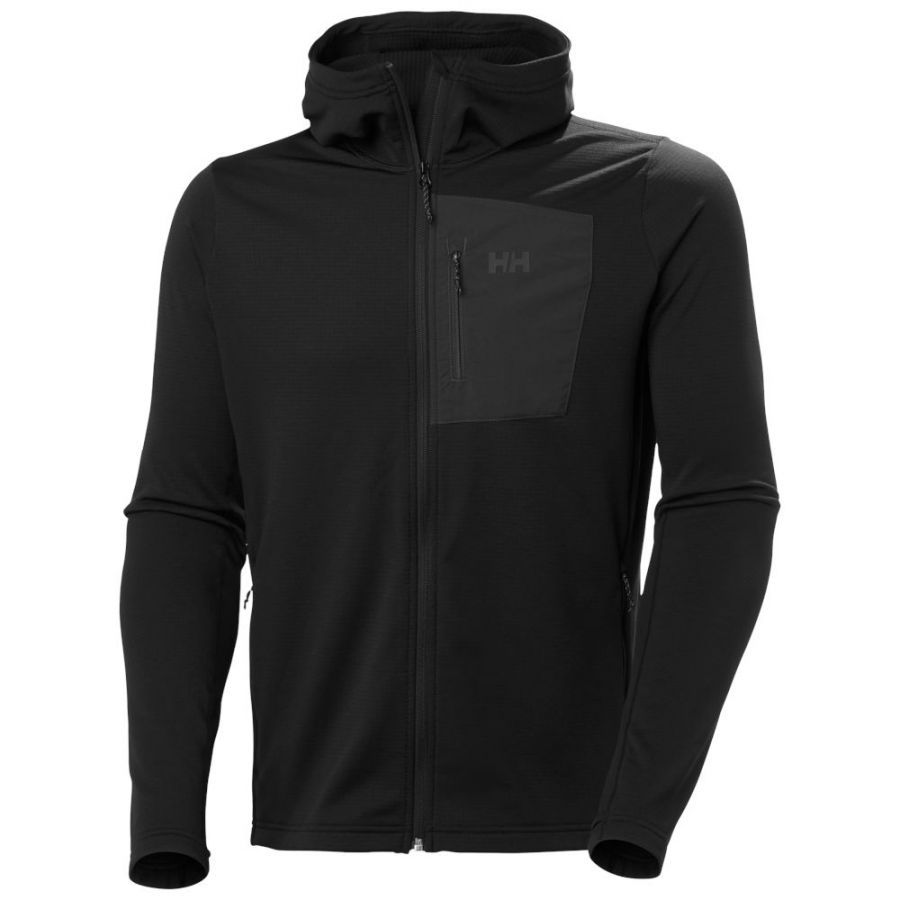 Helly Hansen Versalite Hooded, fleecejakke, herre, sort