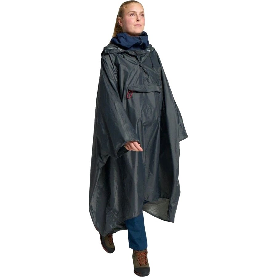 Helsport Pro Fjell Poncho, Helsport Cloudberry, M/L, regnslag, grå