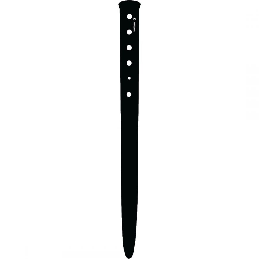 Helsport X-trem Snow Pegs 50cm, 6pcs - Blizzard Black OS - Pløk