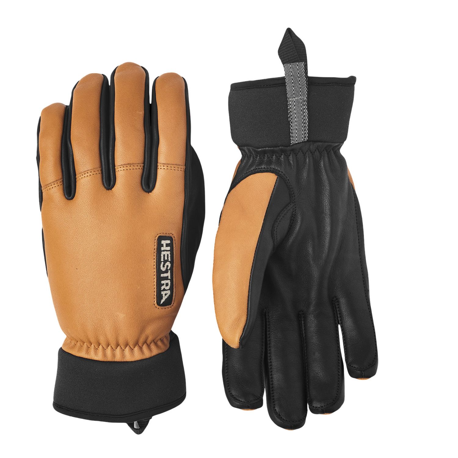 Hestra Army Leather Wool Terry, skihandsker, herre, cork