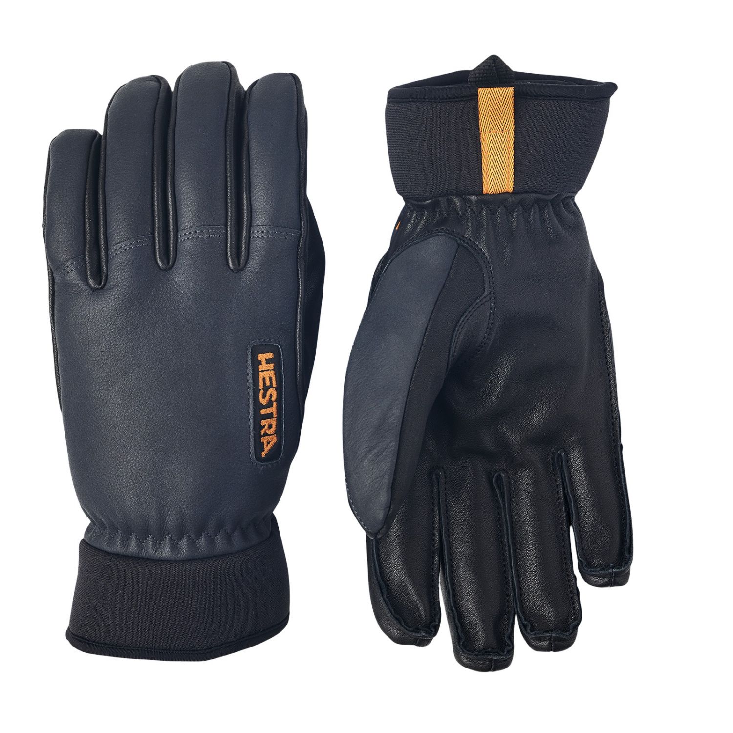 Hestra Army Leather Wool Terry, skihandsker, herre, grå