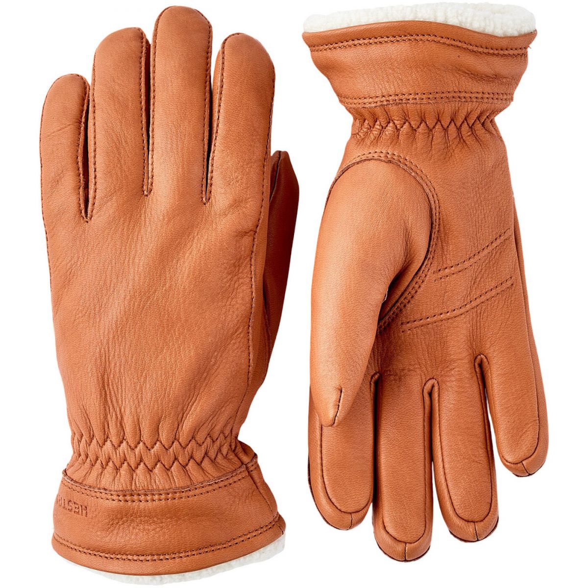 Hestra Buvika Deerskin, handsker, dame, cork