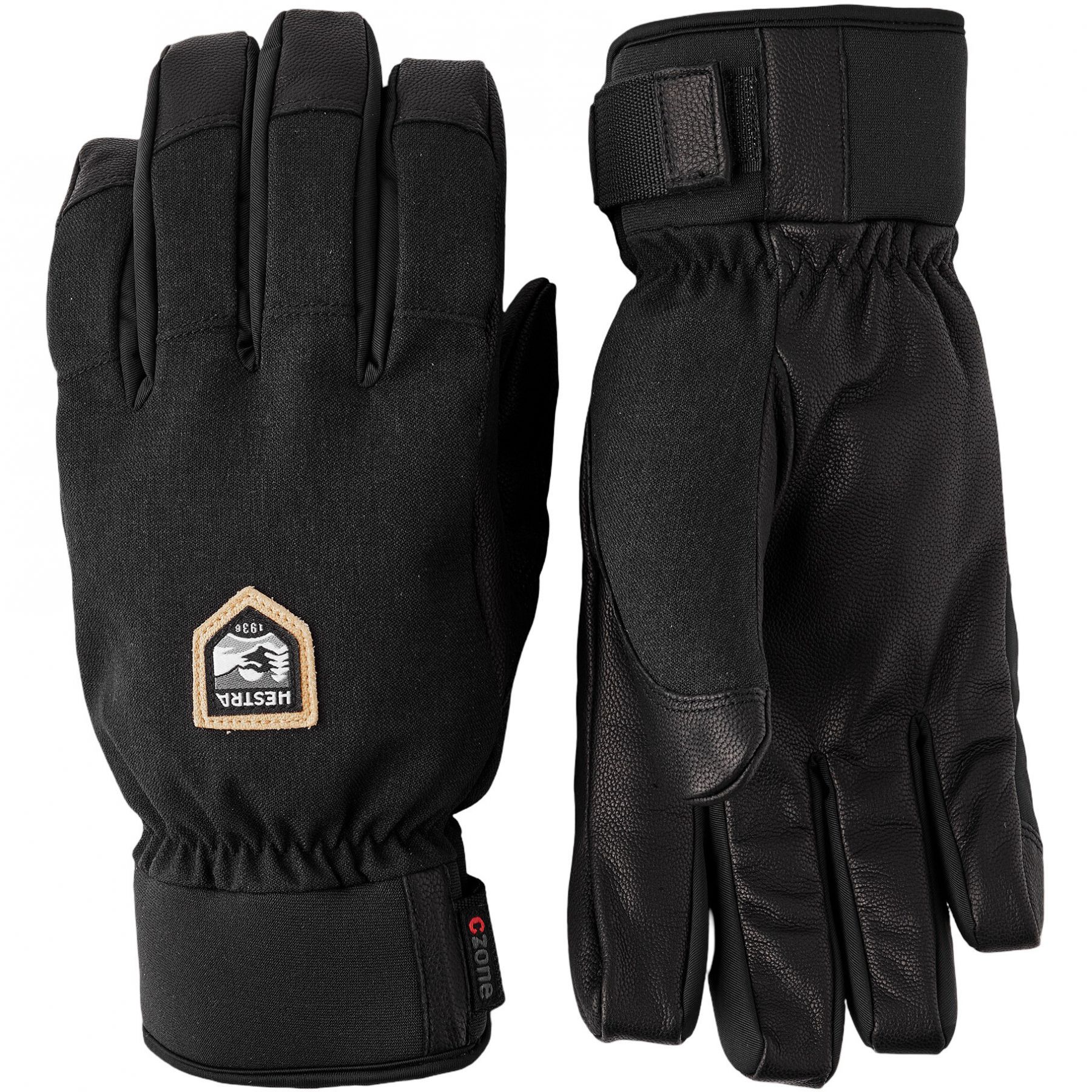 Hestra CZone Alpine, skihandsker, herre, sort