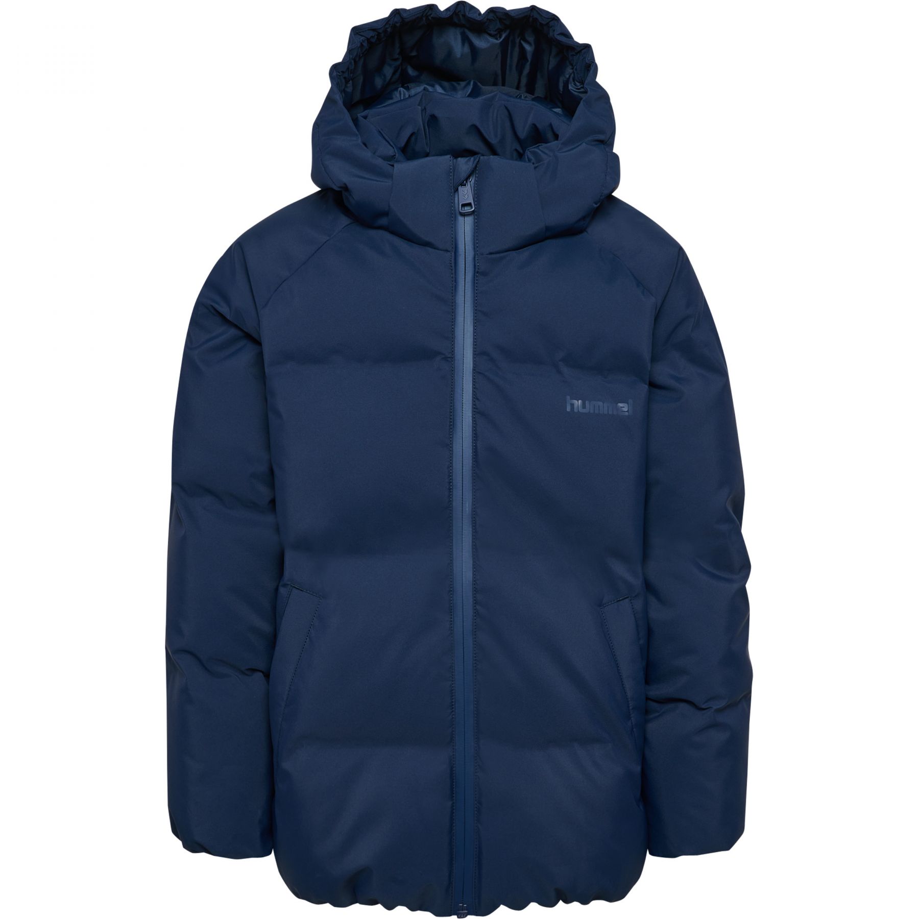 Hummel hmlJR All Weather Puffer, vinterjakke, junior, blå