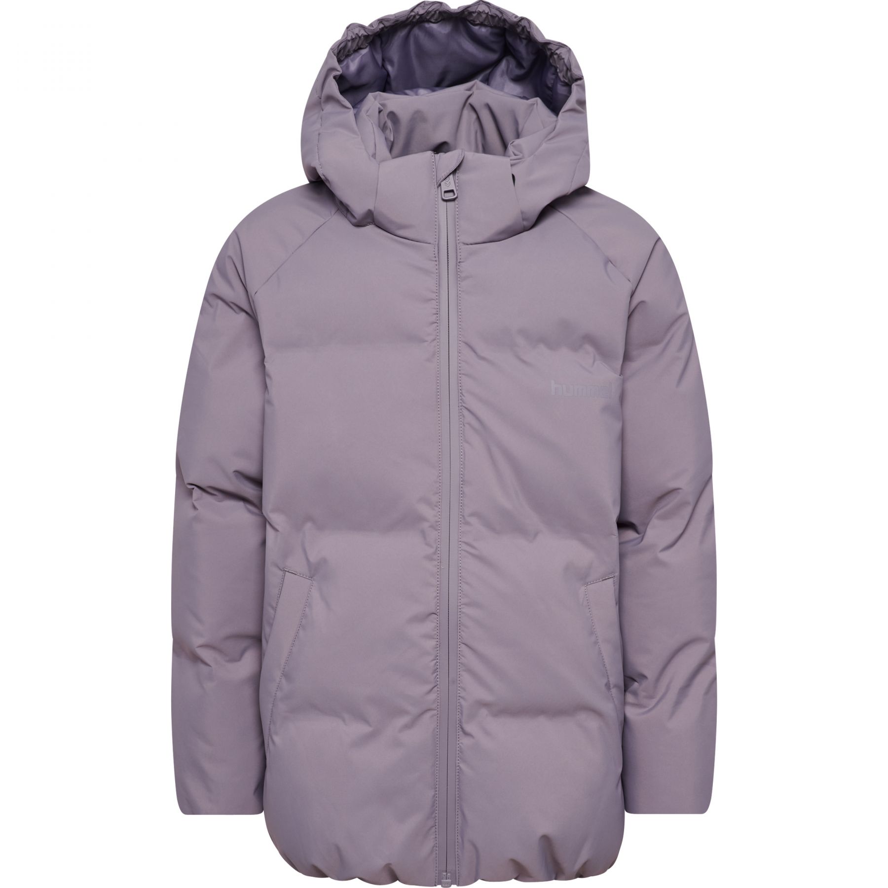 Hummel hmlJR All Weather Puffer, vinterjakke, junior, grå