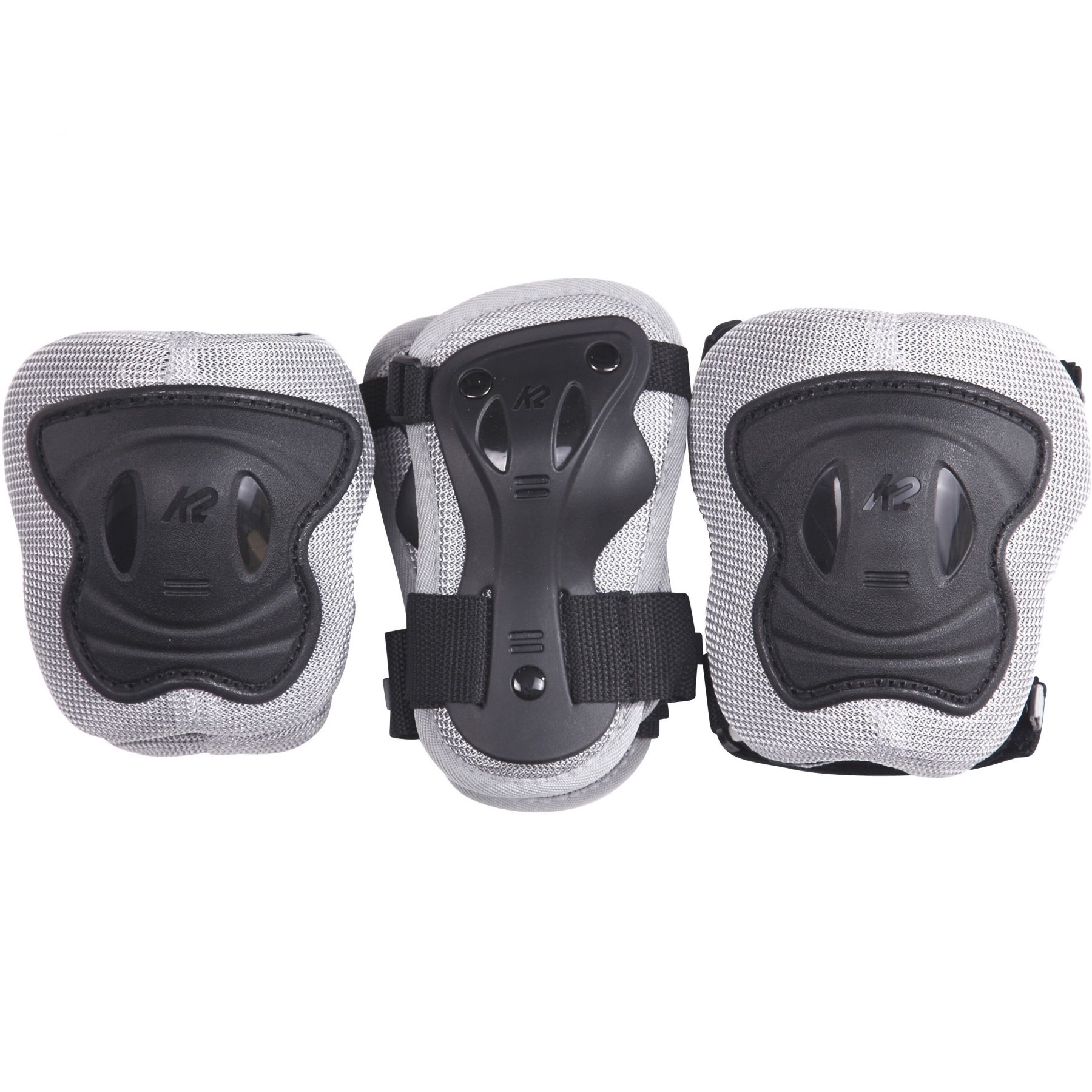 K2 Skates Pad Set, beskyttelsessæt, junior, grå