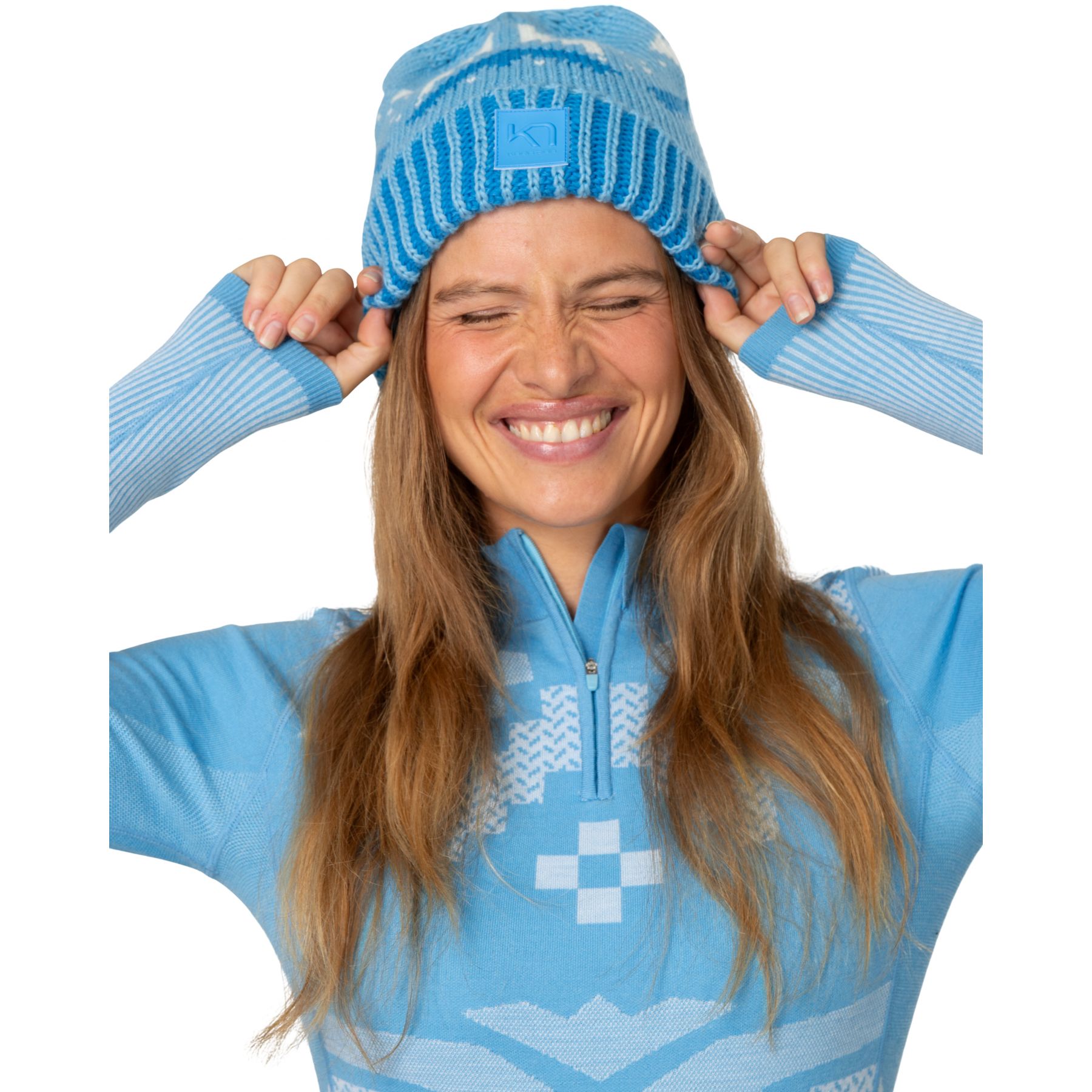Kari Traa Faith Beanie, hue, dame, blå