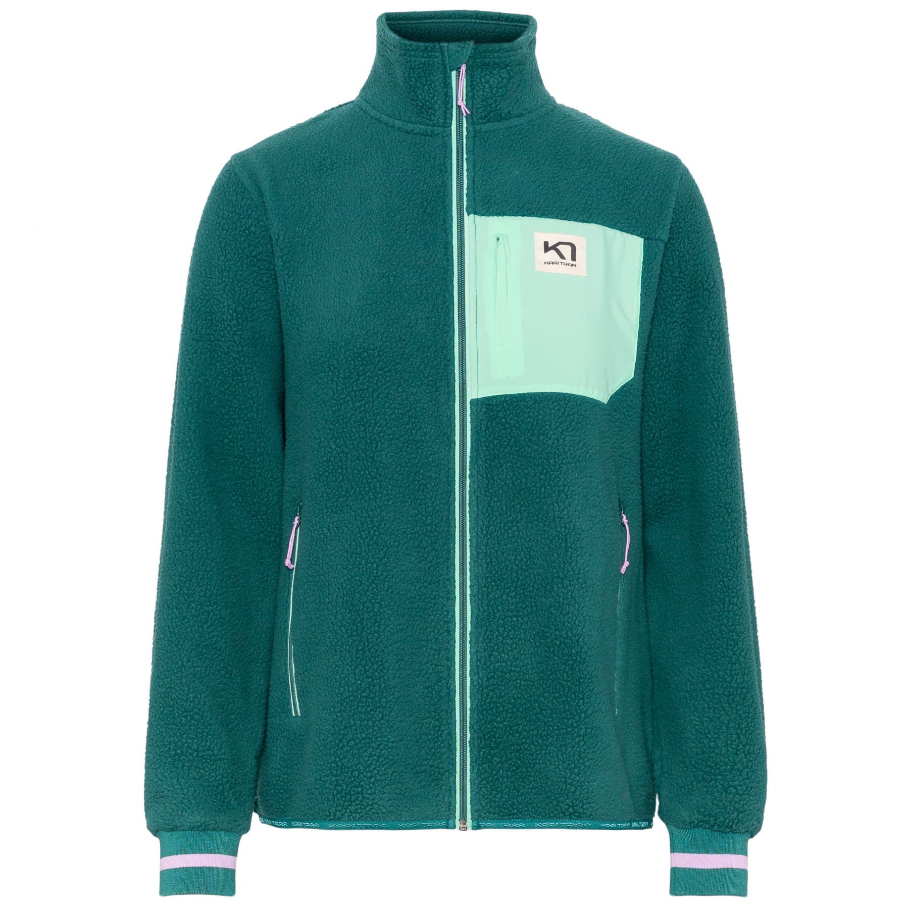 Kari Traa Røthe Midlayer, fleecejakke, dame, grøn