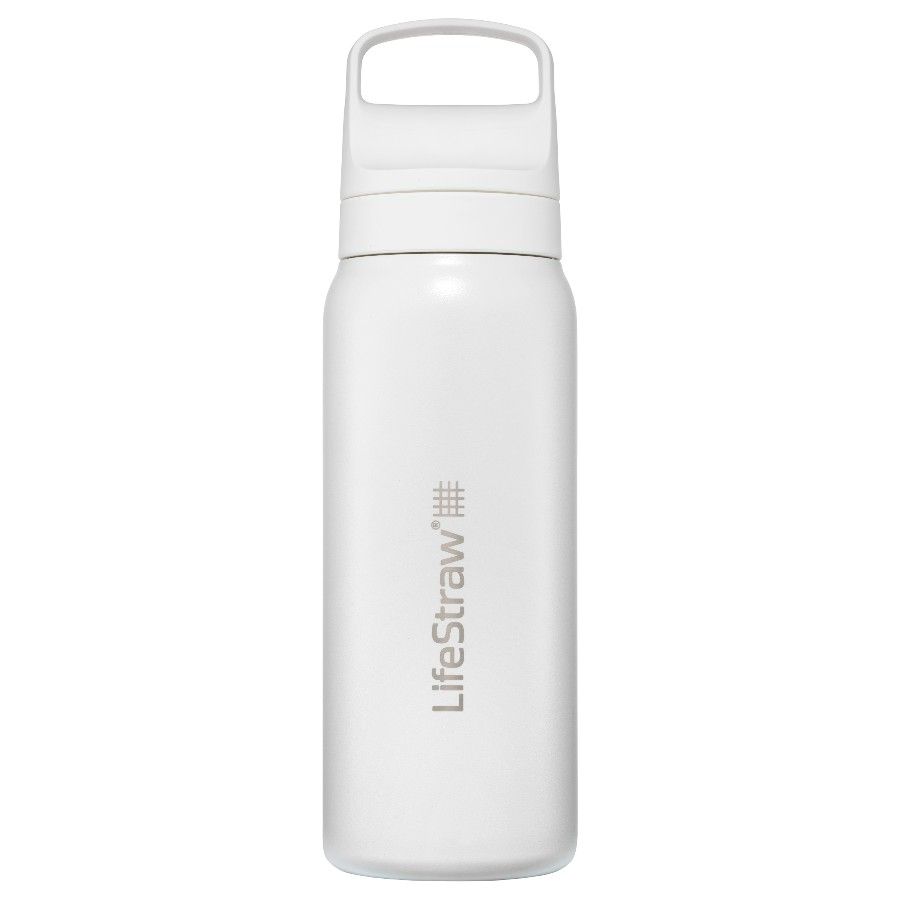 LifeStraw Go 2.0 Stainless Steel Water F - White - Str. .1L - Vandfilter