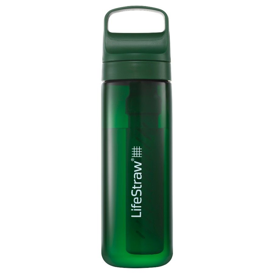 LifeStraw Go 2.0 Water Filter Bottle 22o - Terrace Green - Str. .65L - Vandfilter