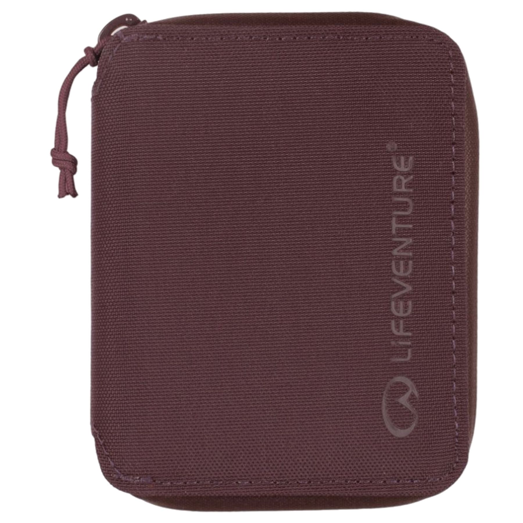 Lifeventure RFID Bi Fold Wallet, blommerød