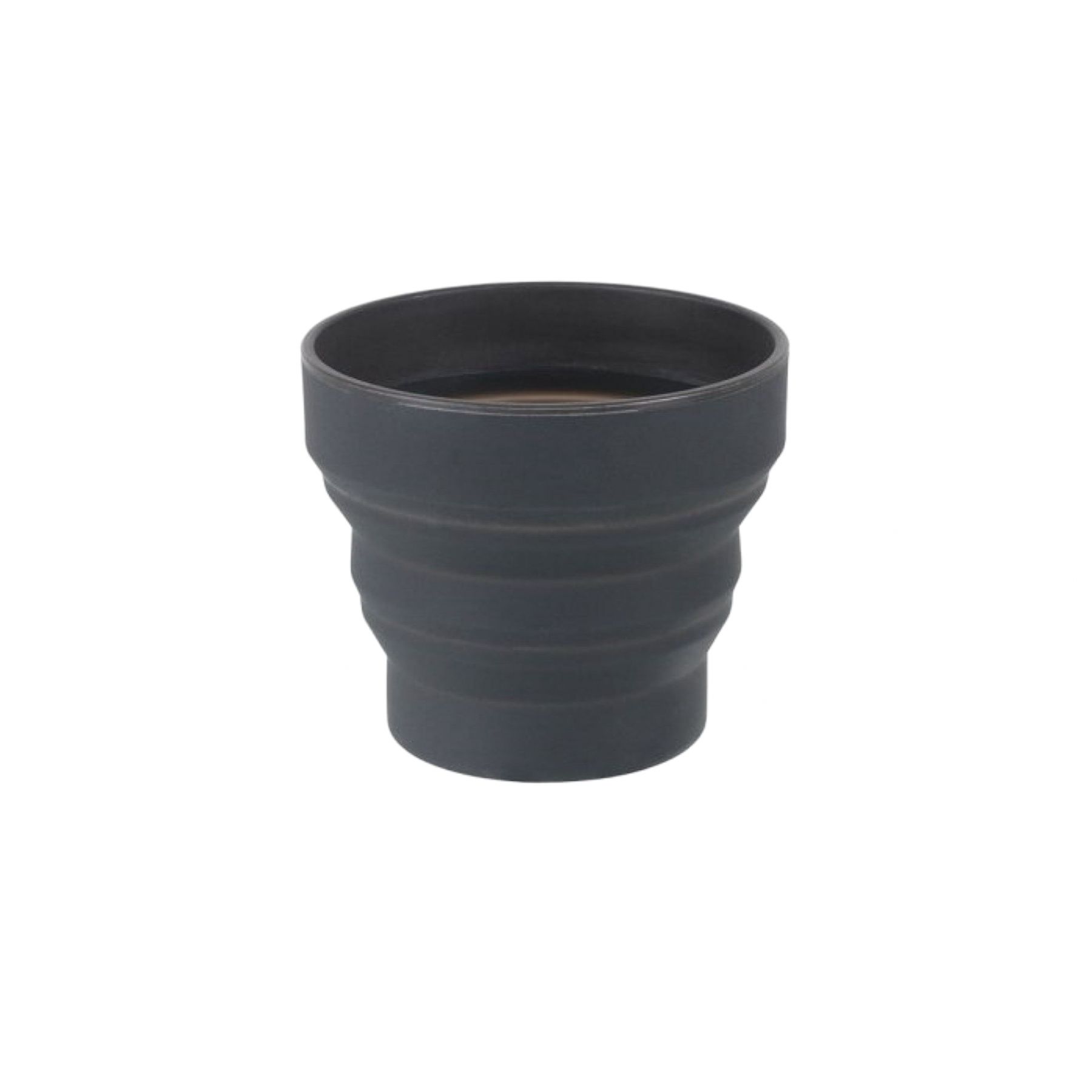 Lifeventure Silicone Ellipse Fleximug (graphite) - Kop