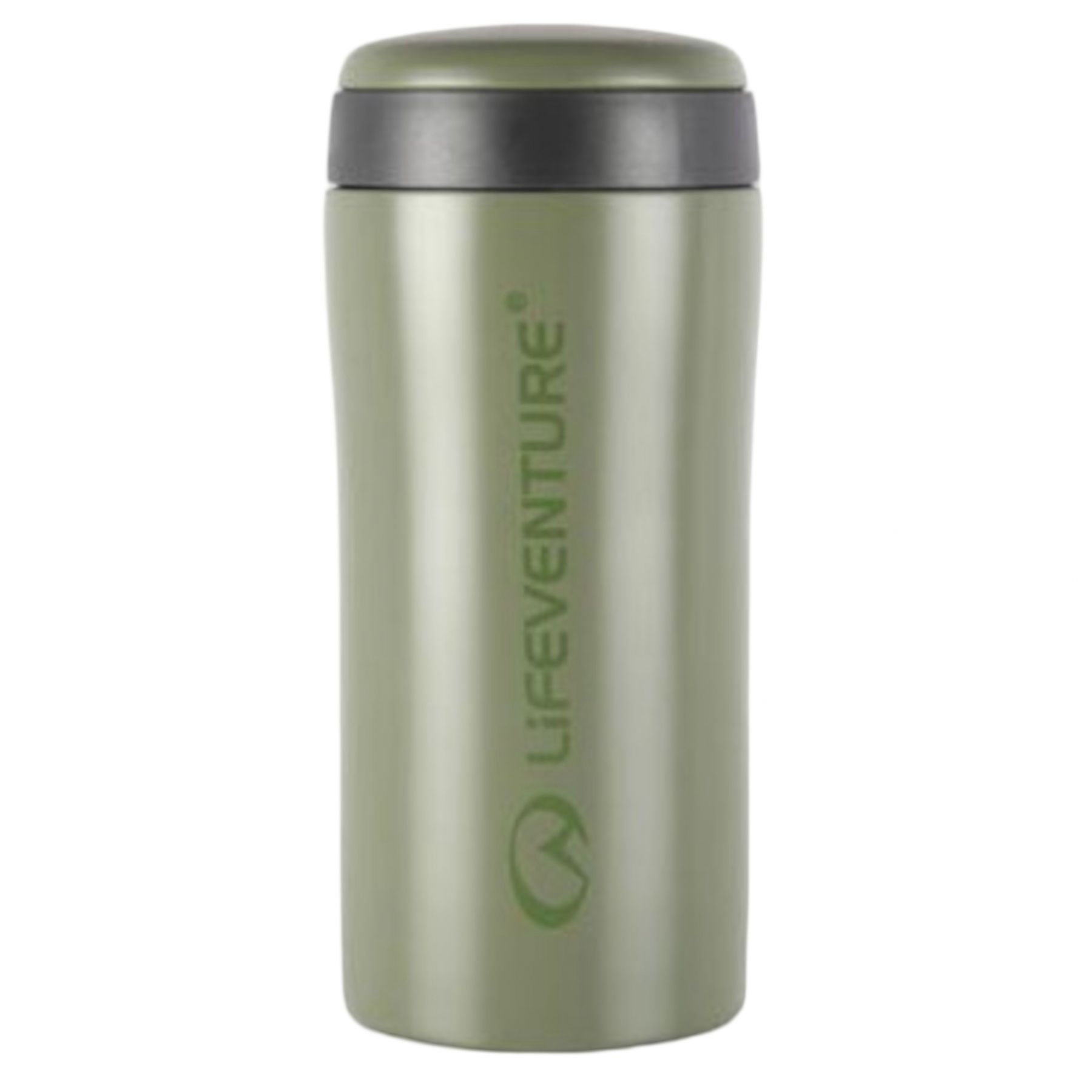 Lifeventure Thermal Mug - 300ml - Matt Khaki - Str. Stk. - Termoflaske
