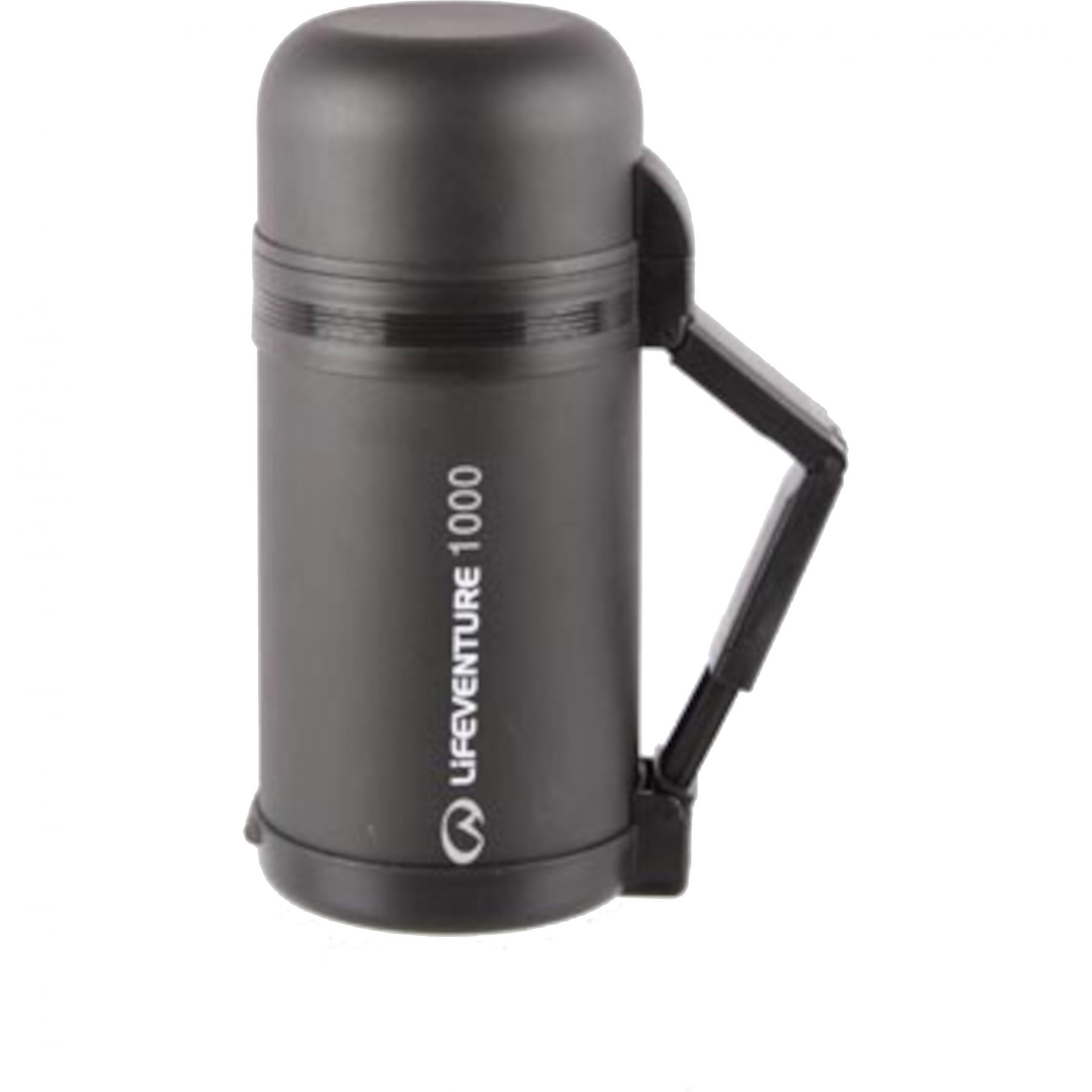 Lifeventure TiV Widemouth Vacuum Flaske 1000, sort