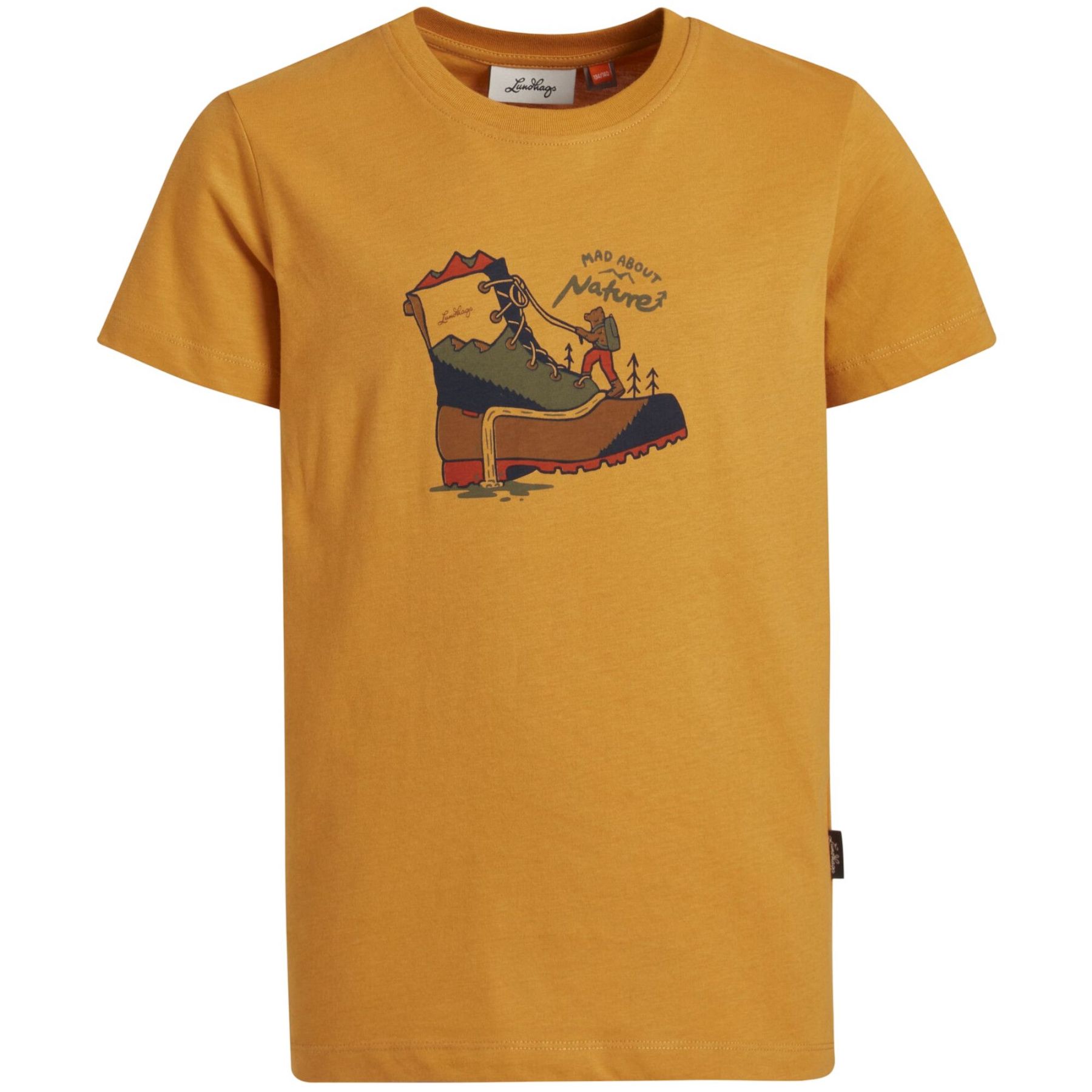 Lundhags Fulu Climbing - Junior T-shirt - Guld - 122/128