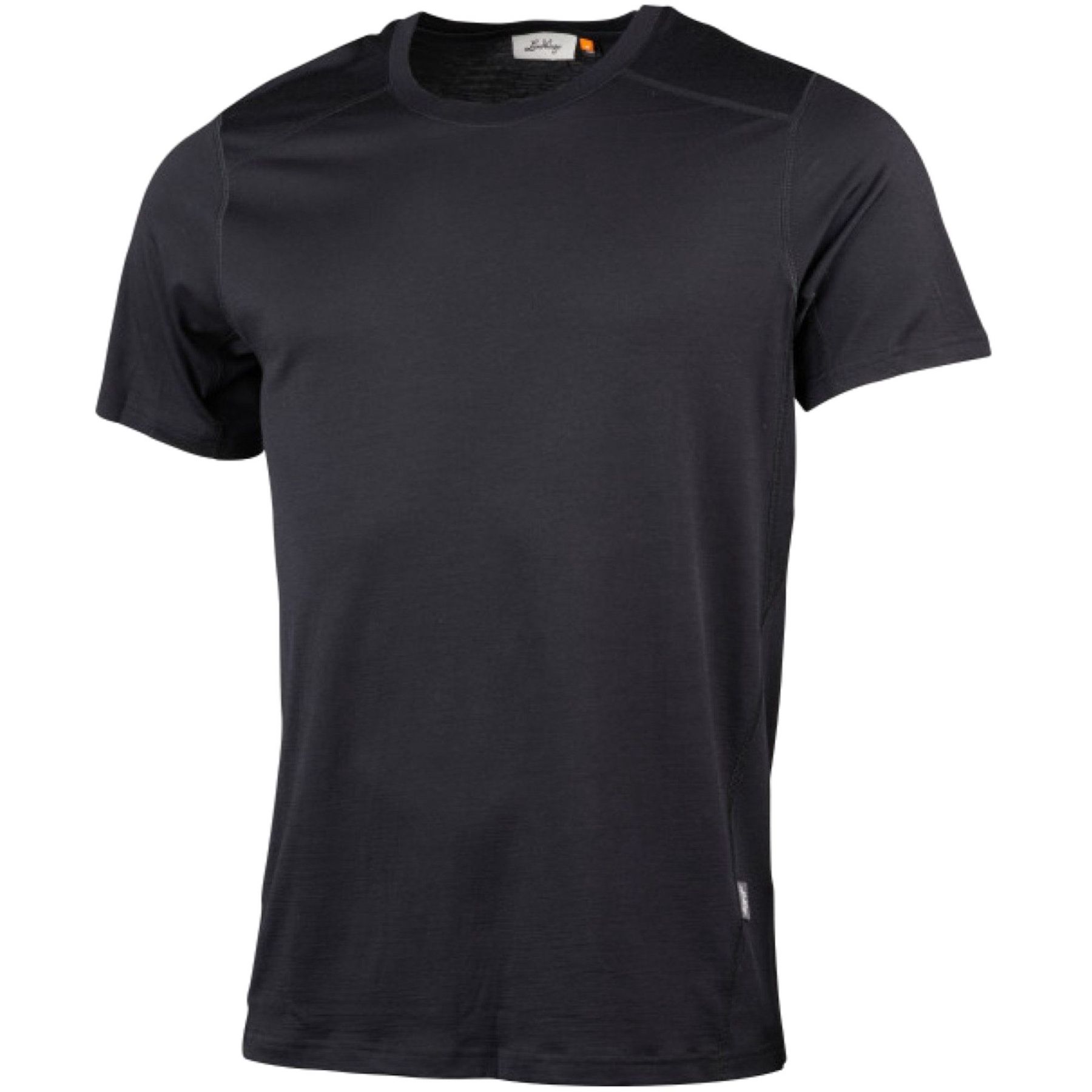 Lundhags Gimmer Merino Lt Ms Tee, mellemlag, herre, sort