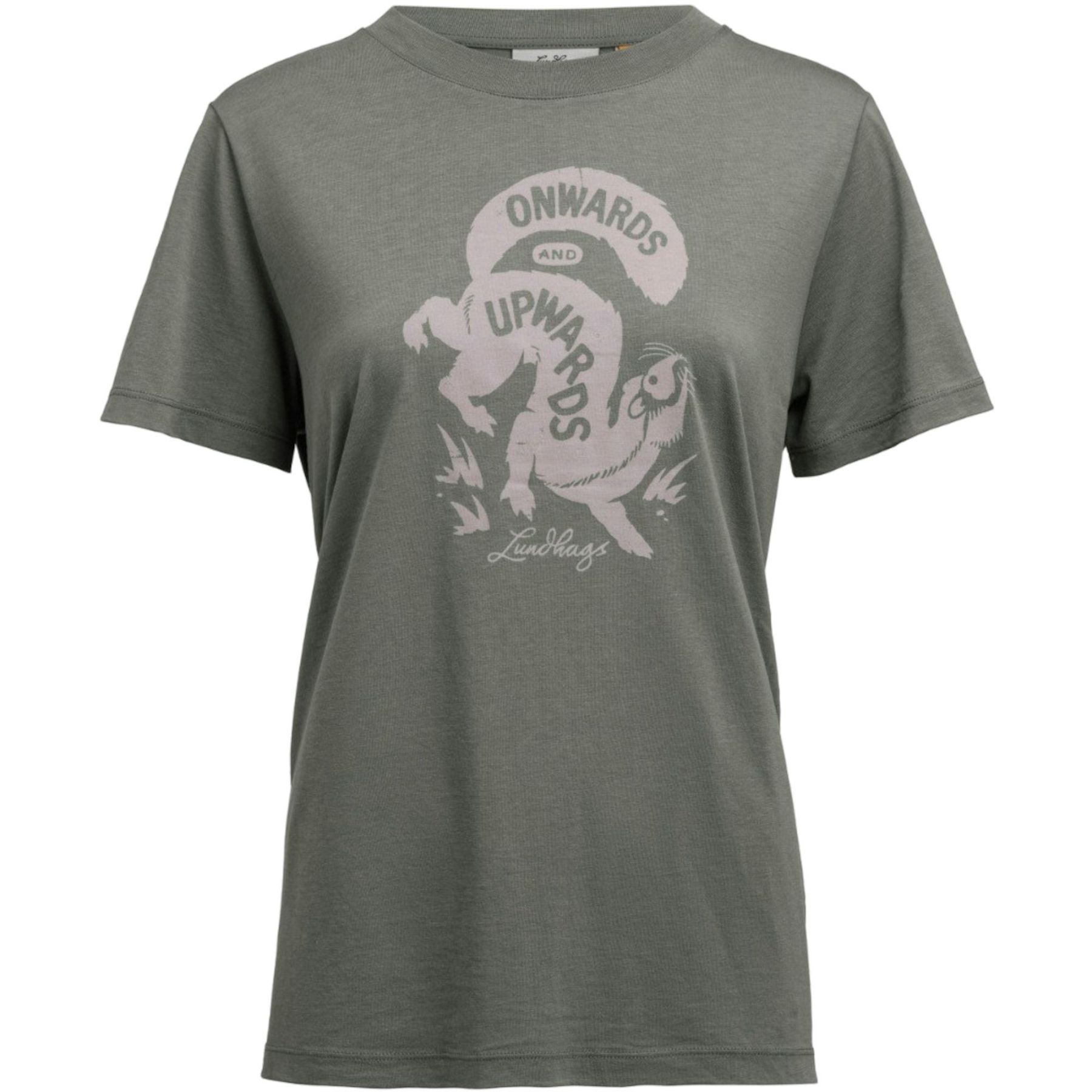 Lundhags Järpen Printed T-shirt W, t-shirt, dame, grøn