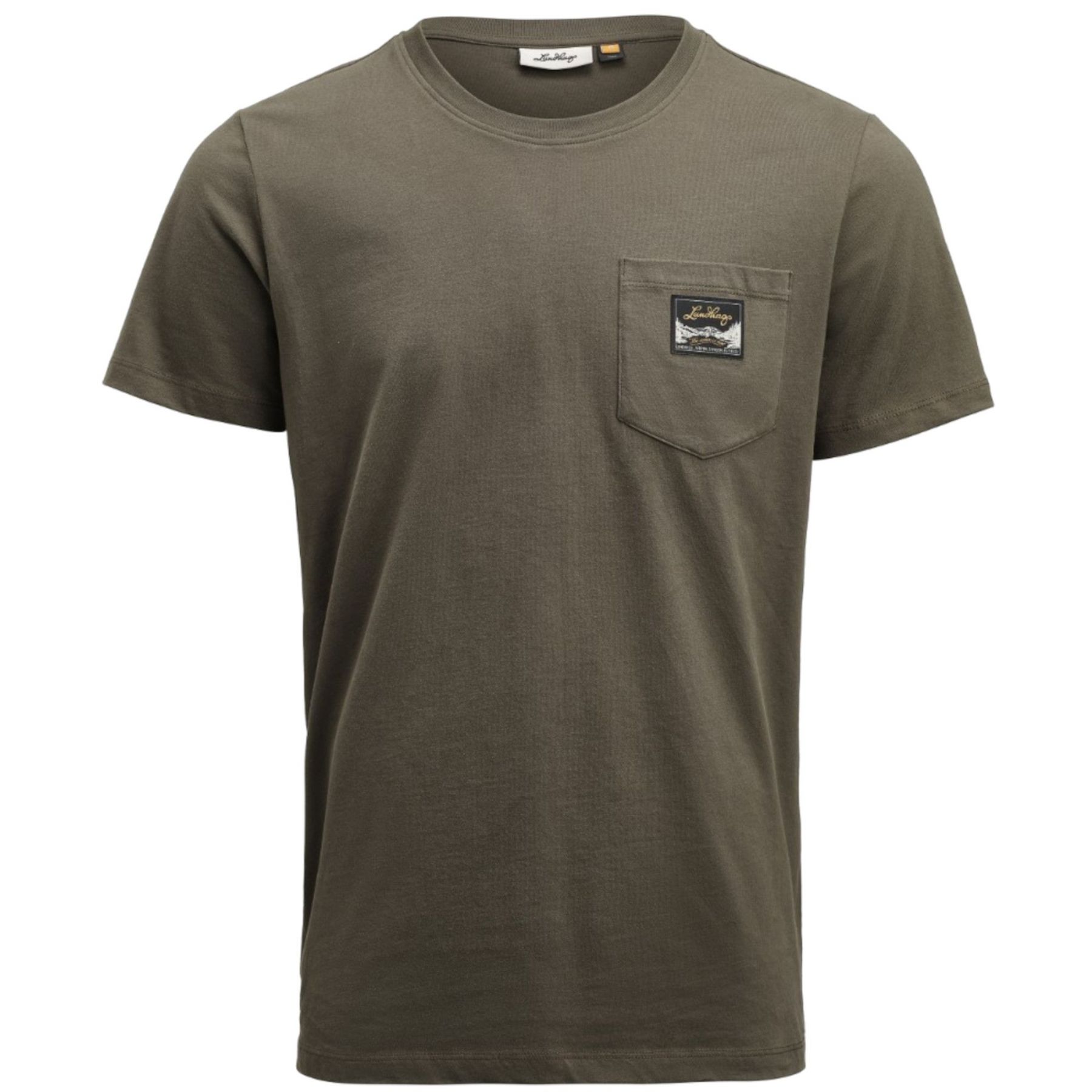 Lundhags Knak Ms Tee, t-shirt, herre, grøn