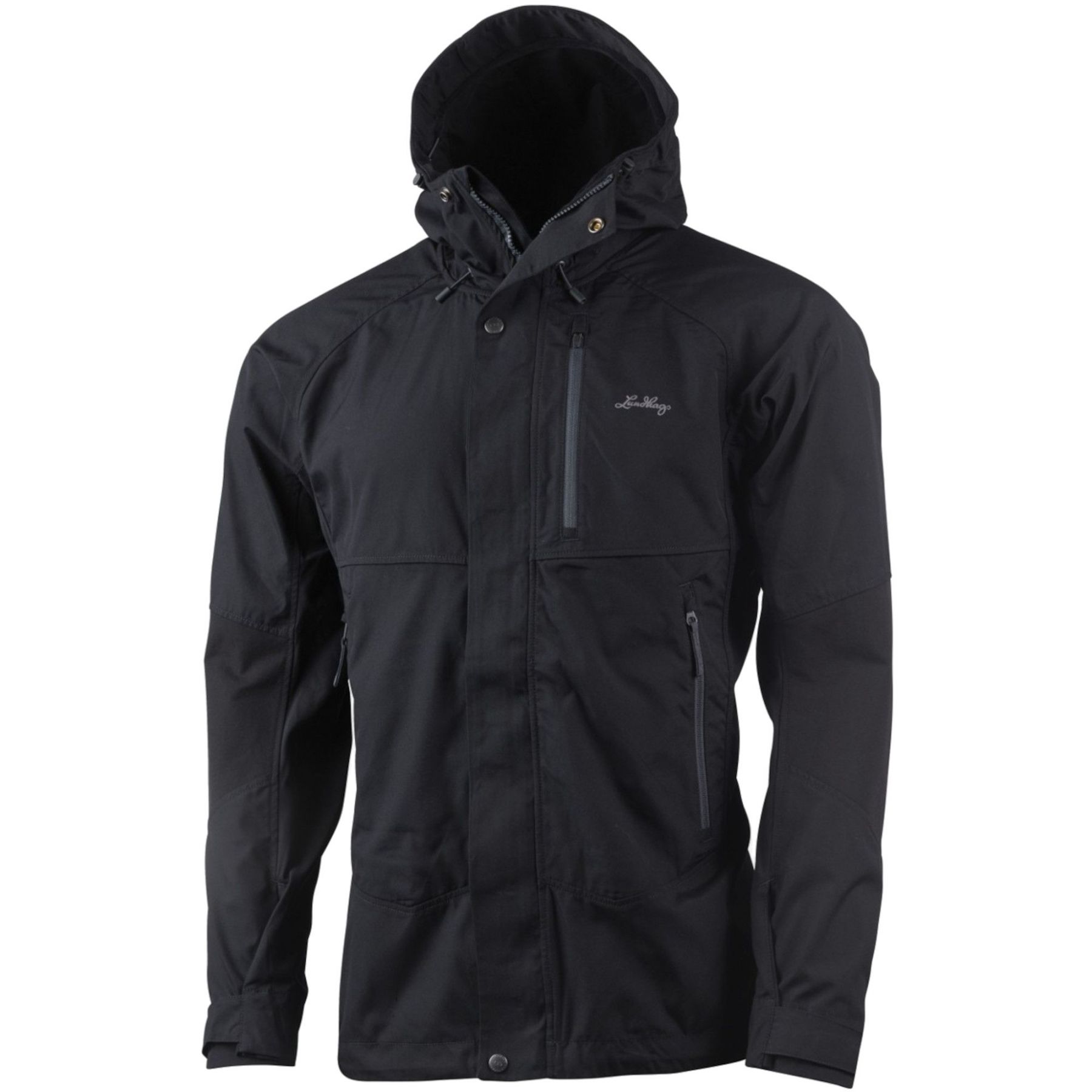 Lundhags Makke Ms Jacket, softshell jakke, herre, sort