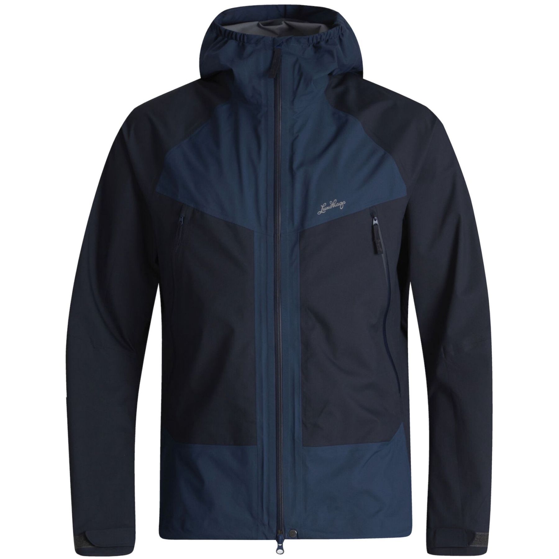 Lundhags Padje Light Waterproof Jacket M, regnjakke, herre, blå