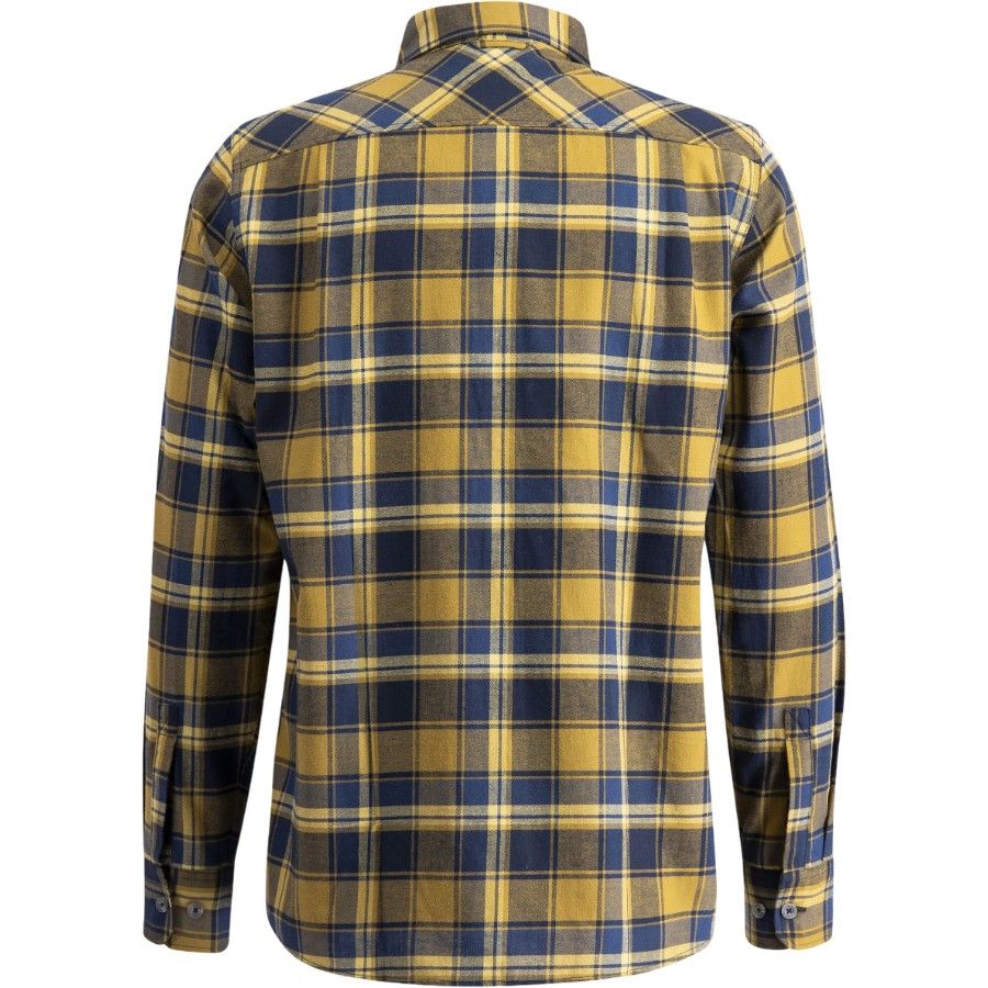 Lundhags Plaid Jarpen Flannel Shirt, skjorte, hay