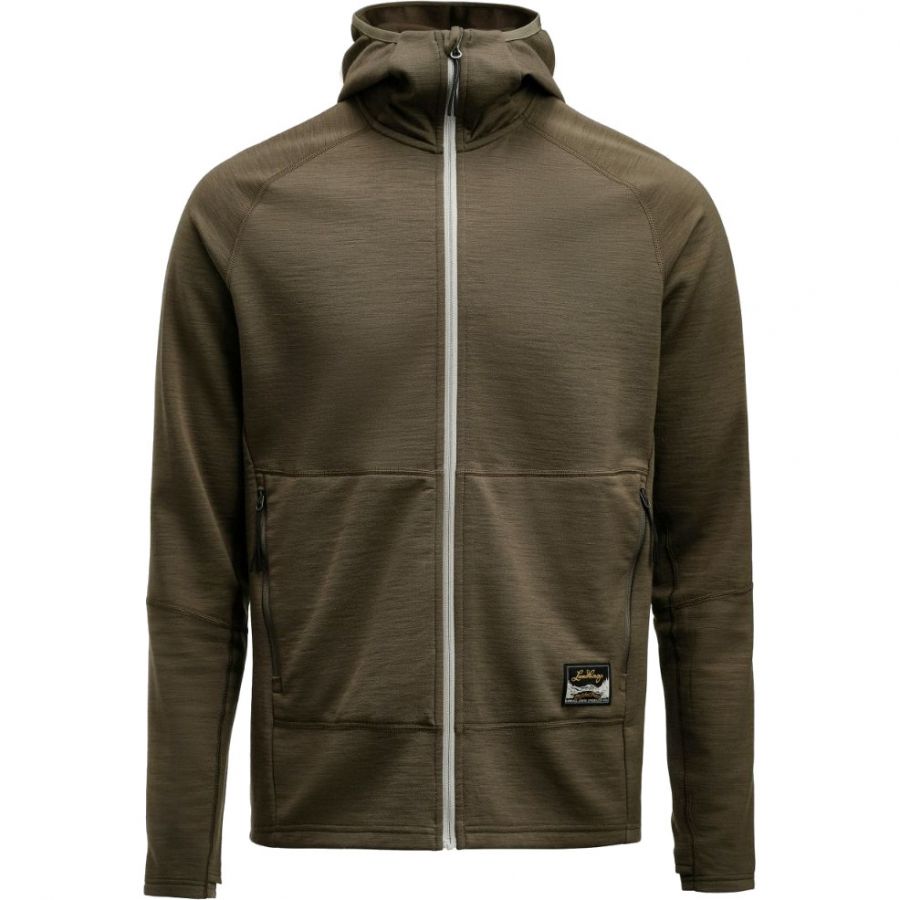 Lundhags Tived Merino Hoodie M, mellemlag, herre, grøn Lundhags Tived Merino Hoodie M, mellemlag, herre, grøn