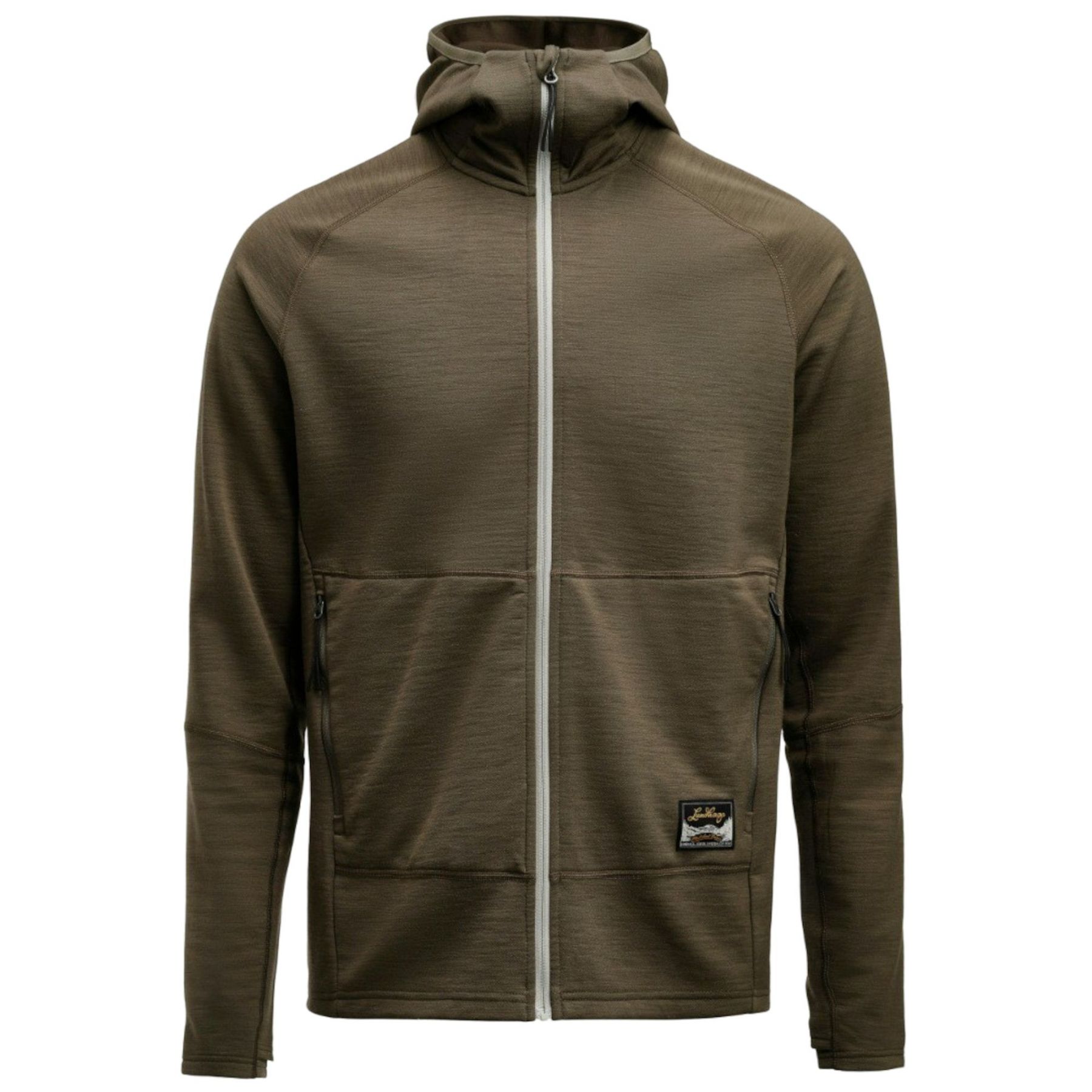 Lundhags Tived Merino Hoodie M, mellemlag, herre, grøn Lundhags Tived Merino Hoodie M, mellemlag, herre, grøn