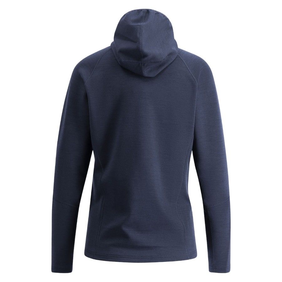 Lundhags Tived Merino Hoodie W, mellemlag, sort Lundhags Tived Merino Hoodie W, mellemlag, sort