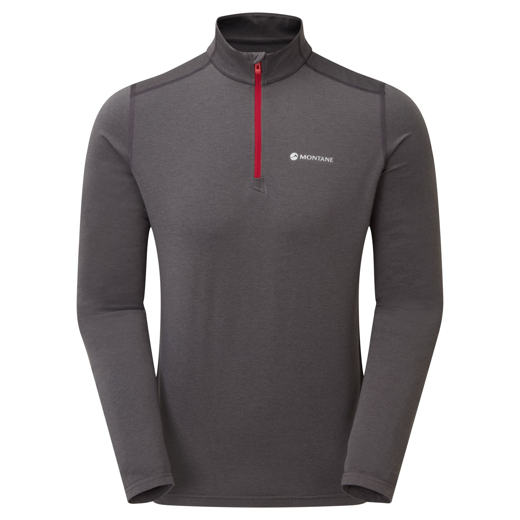 Montane Dart Thermo Zip Neck - Herre Baselayer - Grå - S