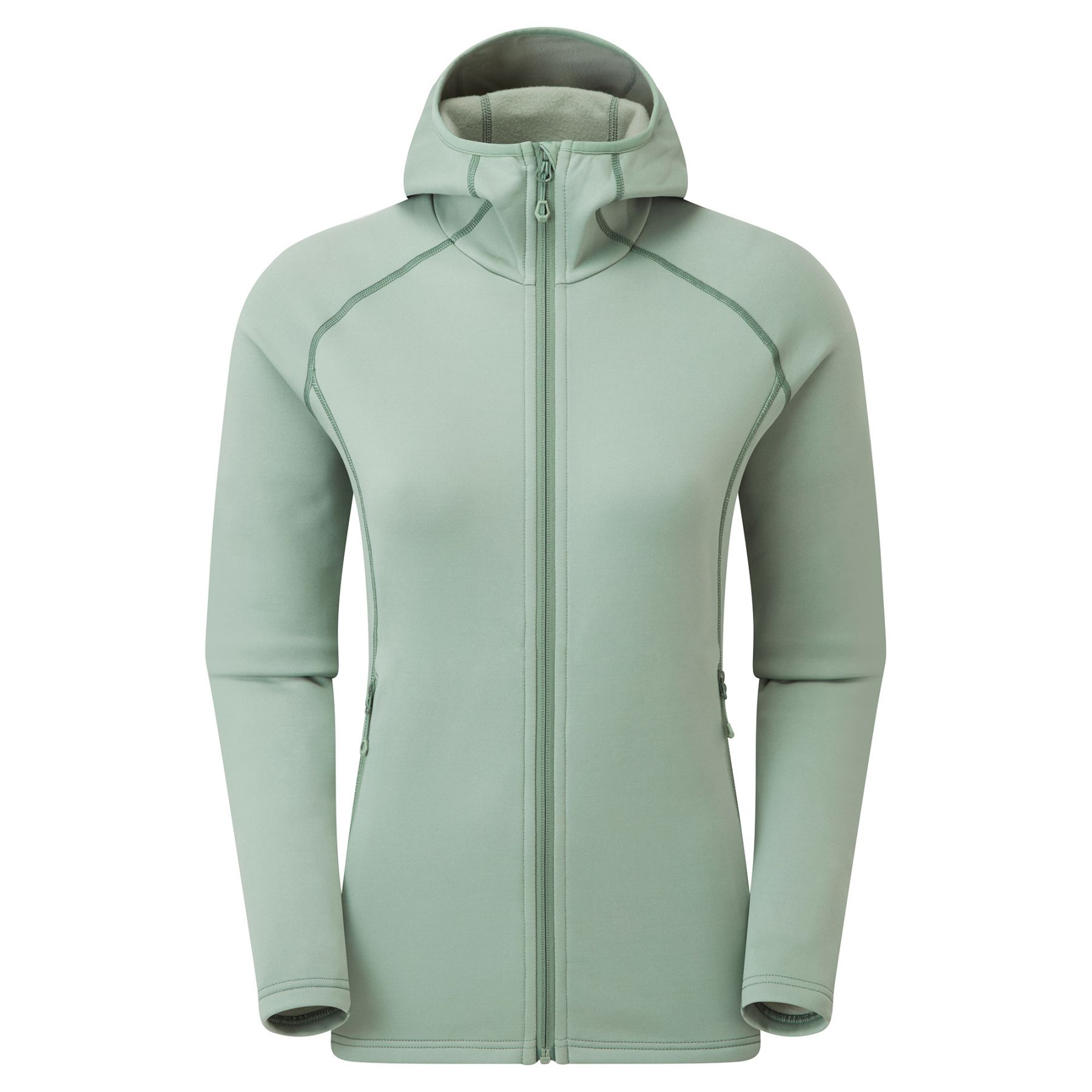 Montane F Fury Hoodie, fleecetrøje, dame, grøn