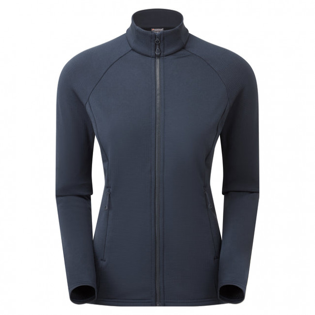 Montane F Protium Jacket, fleecetrøje, dame, blå