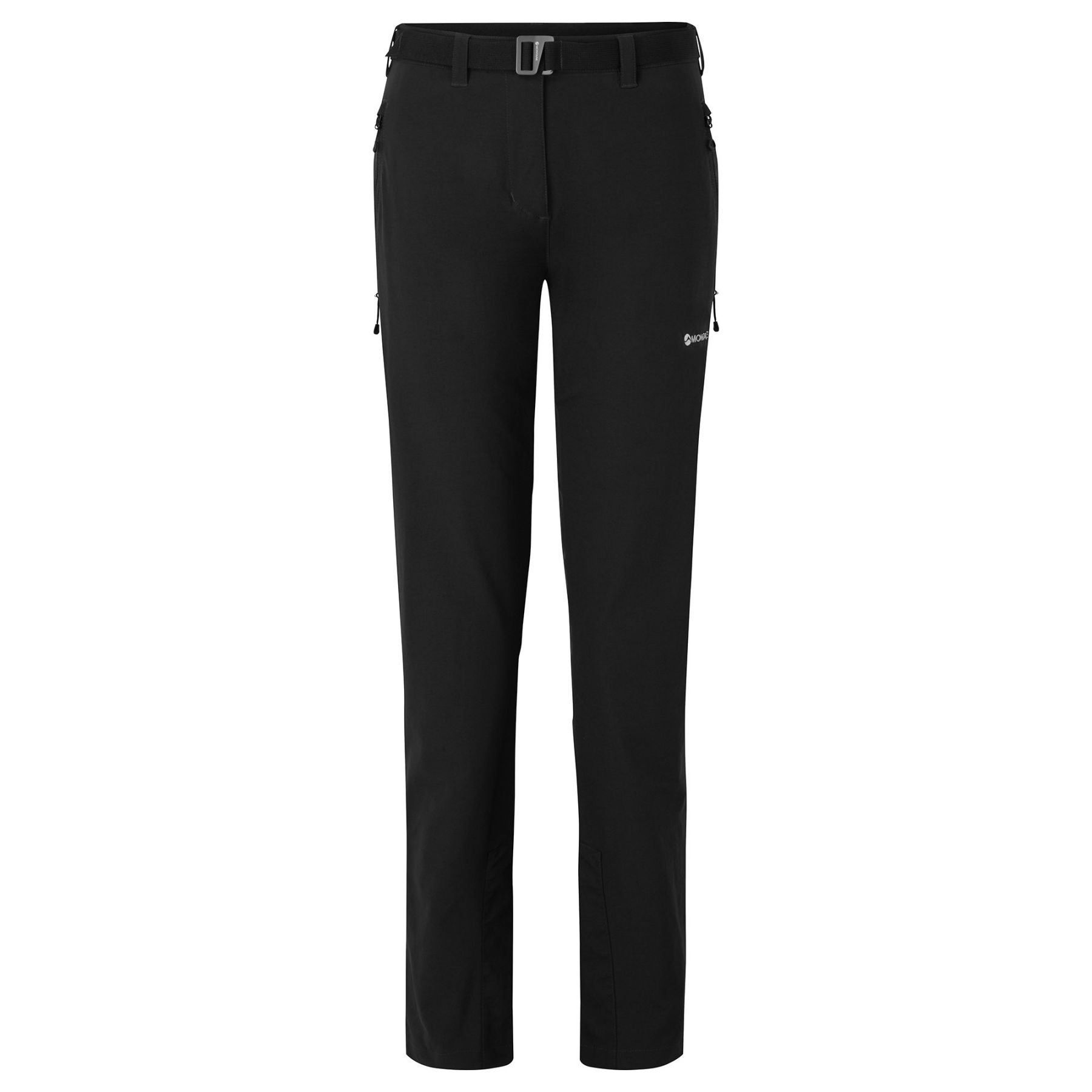 Montane F Terra Stretch Pants Short Leg, vandrebukser kort længde, dame, sort