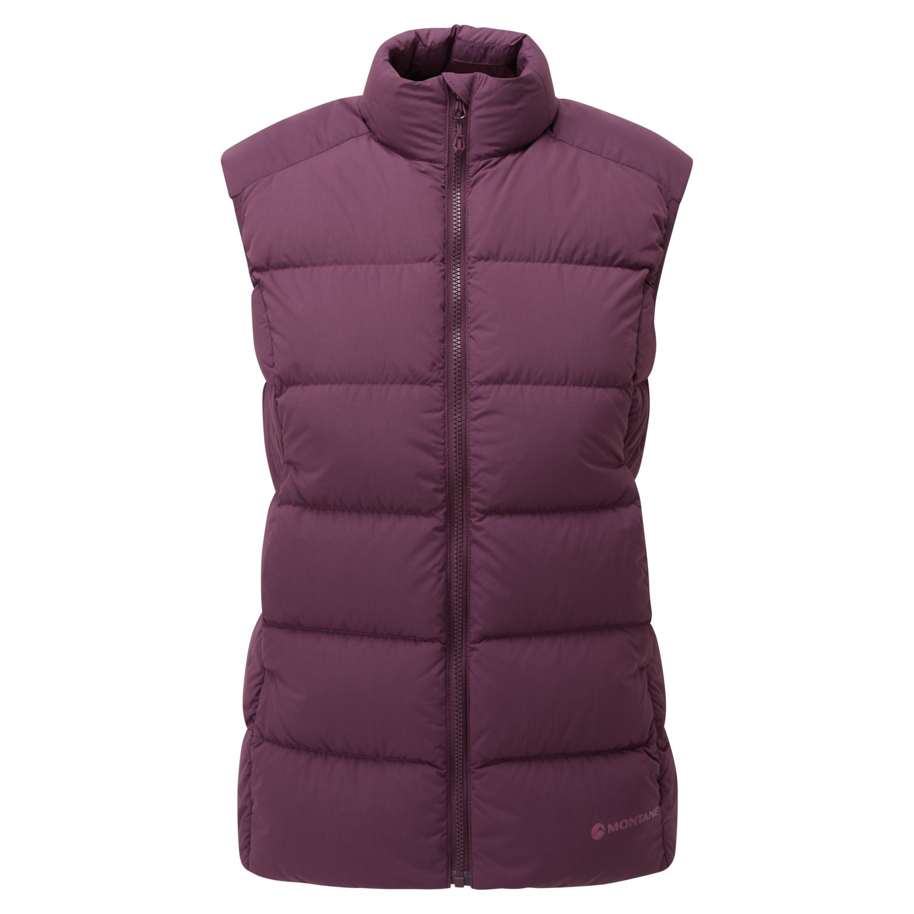 Montane F Tundra Gilet, dunvest, dame, mørkelilla